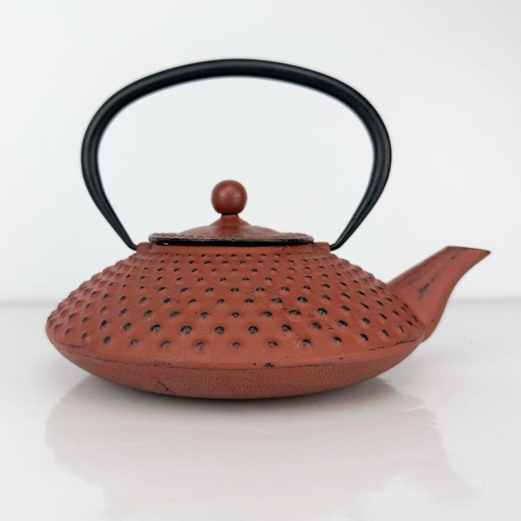 Other Japanese Red Bumpy Tea Kettle Rust Red Teapot With Infuser Size ONE SIZE - 2 Thumbnail