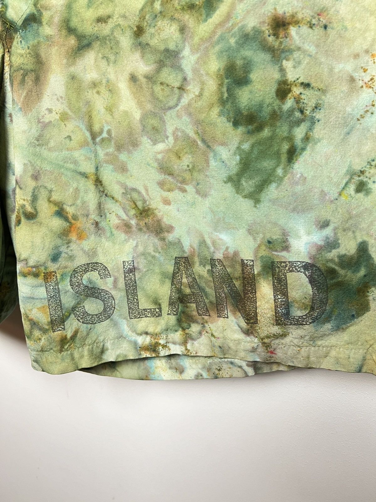 Stone Island stone island 80s tie dye mesh shorts m-l Size US 34 / EU 50 - 5 Thumbnail