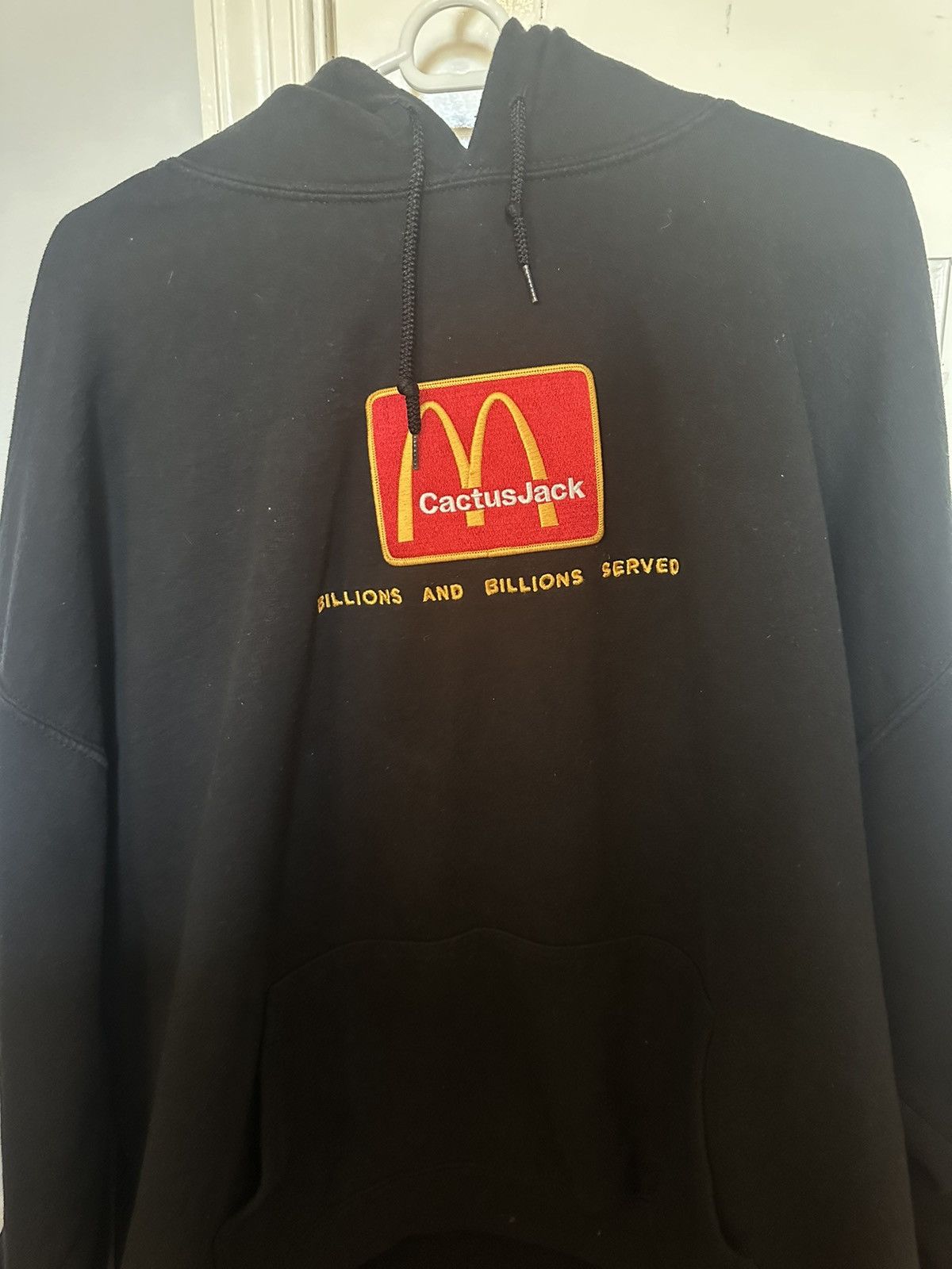 image of Travis Scott Cactus Jack I’M Lovin It Hoodie XL in Black, Men's