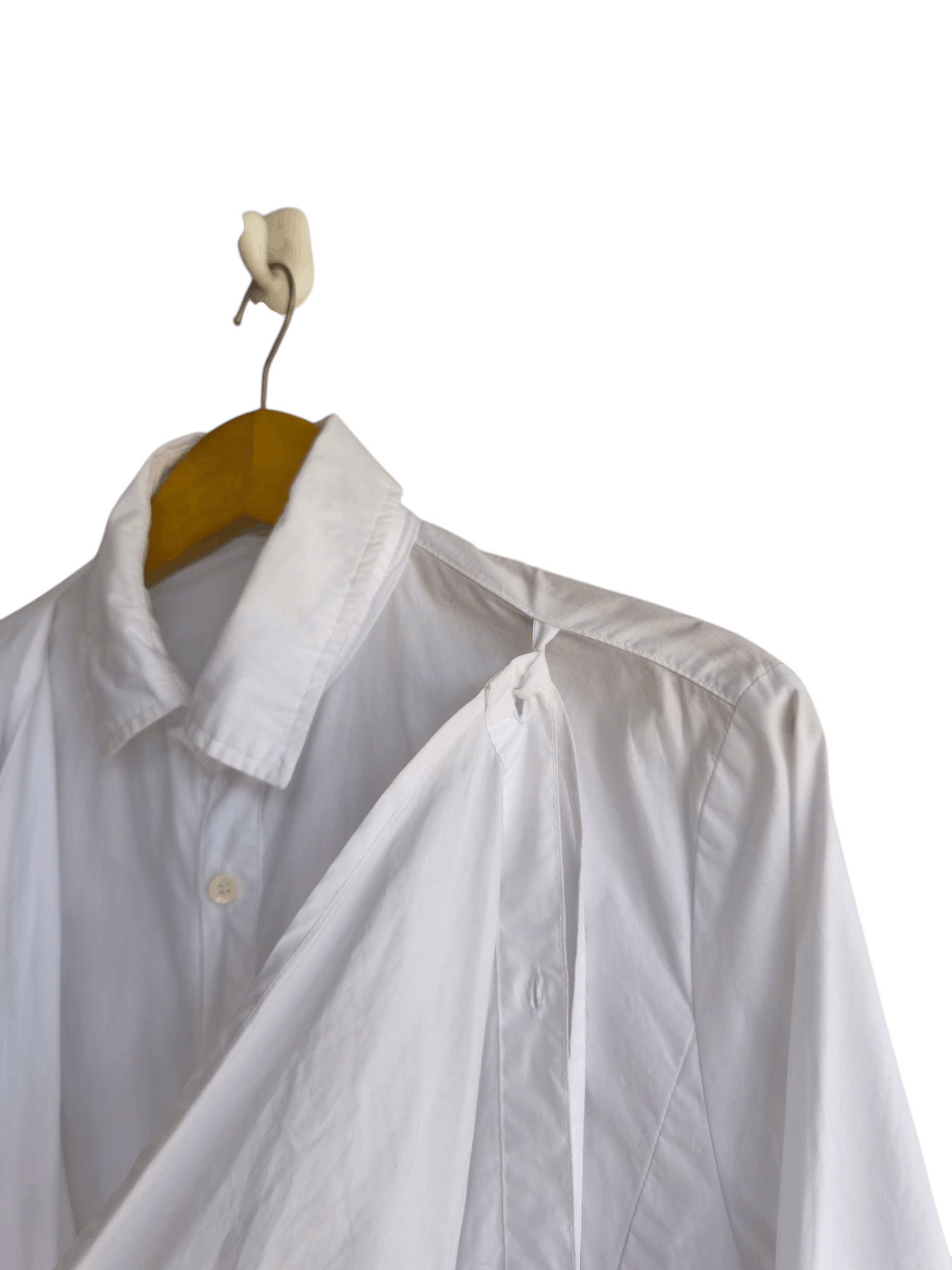 Y's × Yohji Yamamoto Yohji Yamamoto Layered shirt Size US M / EU 48-50 / 2 - 4 Thumbnail