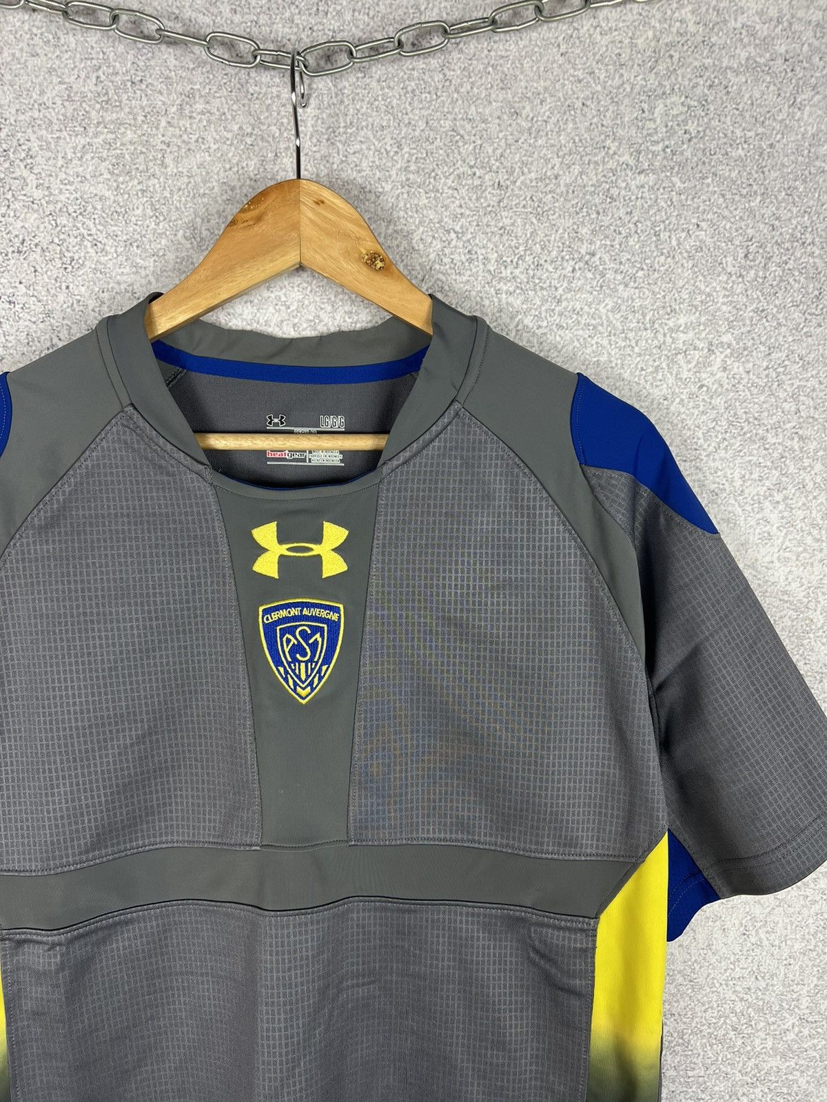 Other Clermont Auvergne Under Armour Rugby Shirt Jersey Size US L / EU 52-54 / 3 - 2 Thumbnail