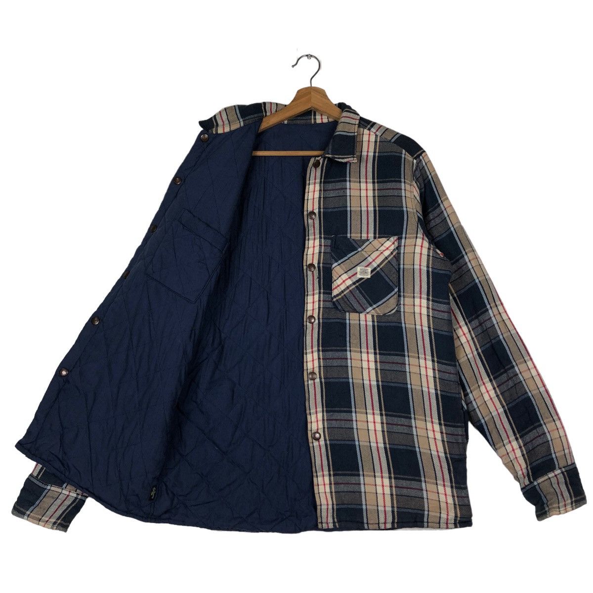 Flannel 🔥Vtg Flannel Jacket Tartan Design Gohemp Japan Issey Miyake Size US L / EU 52-54 / 3 - 9 Thumbnail