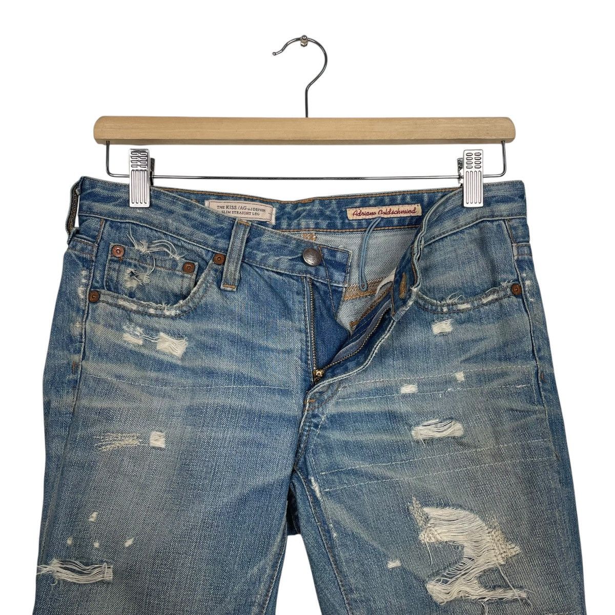 Japanese Brand Adriana Goldschmeid Jeans Size 29" - 15 Thumbnail