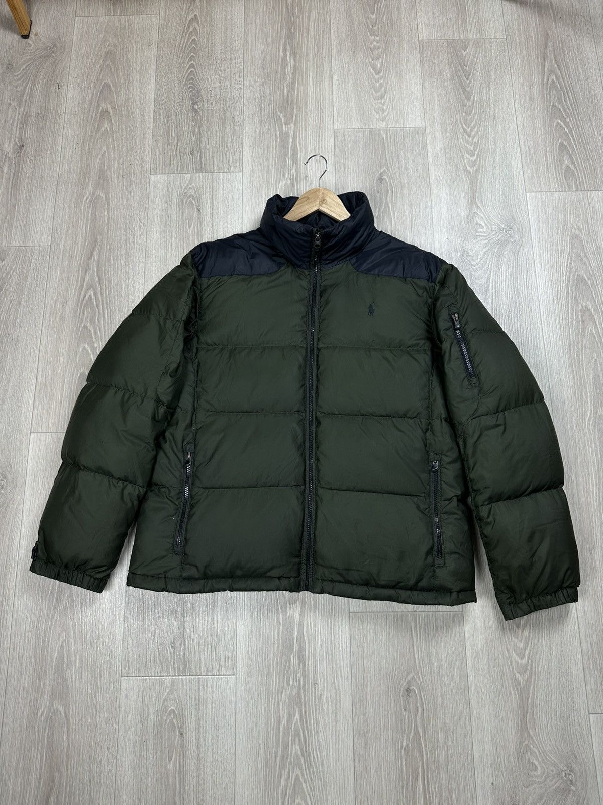 Polo Ralph Lauren Vintage Polo Ralph Lauren Puffer Down Jacket Size L Size US L / EU 52-54 / 3 - 3 Thumbnail
