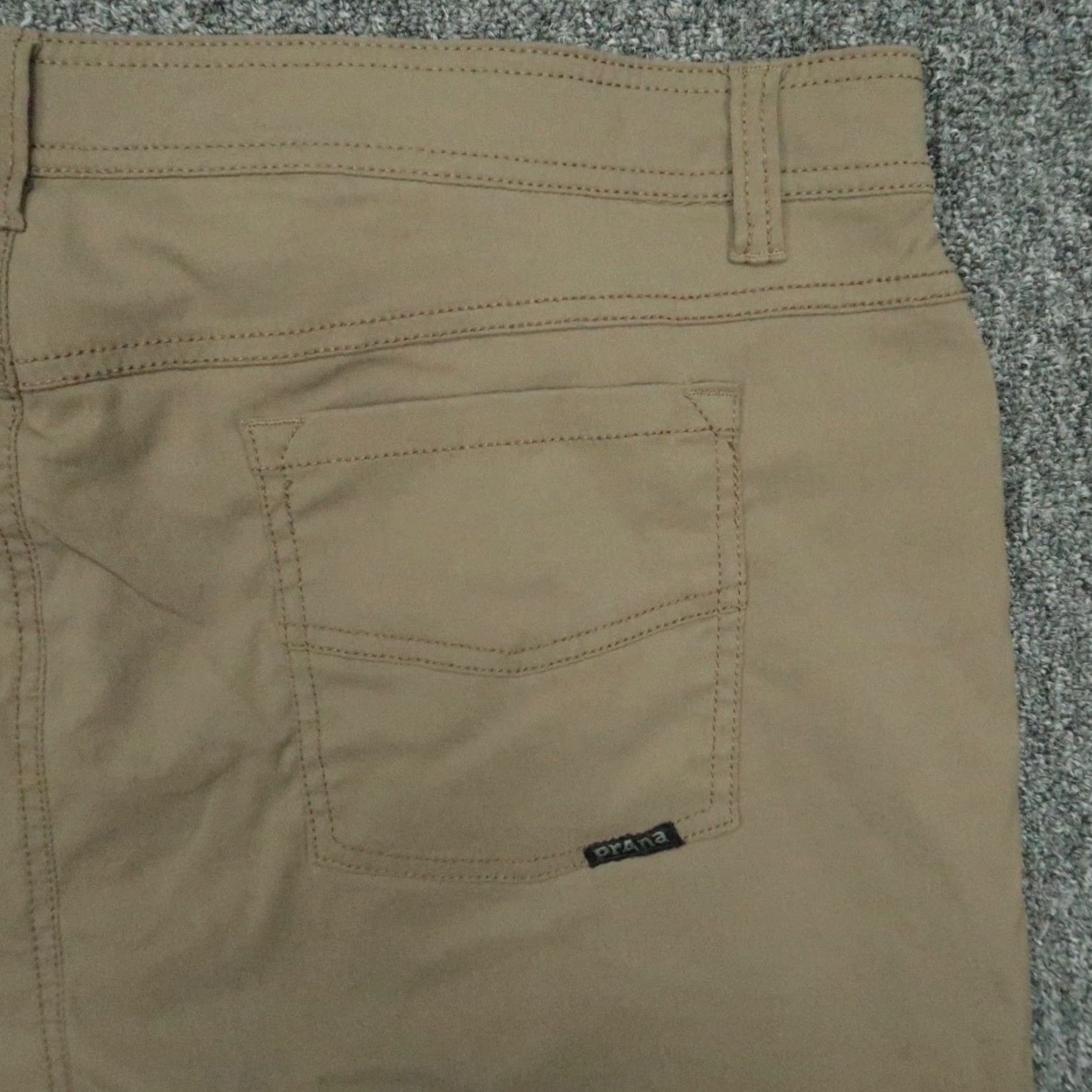 Prana Prana Pants Men 40x30 Brown Green Slim Fit Hiking 5 Pocket Stretch Outdoor Size US 40 / EU 56 - 6 Thumbnail