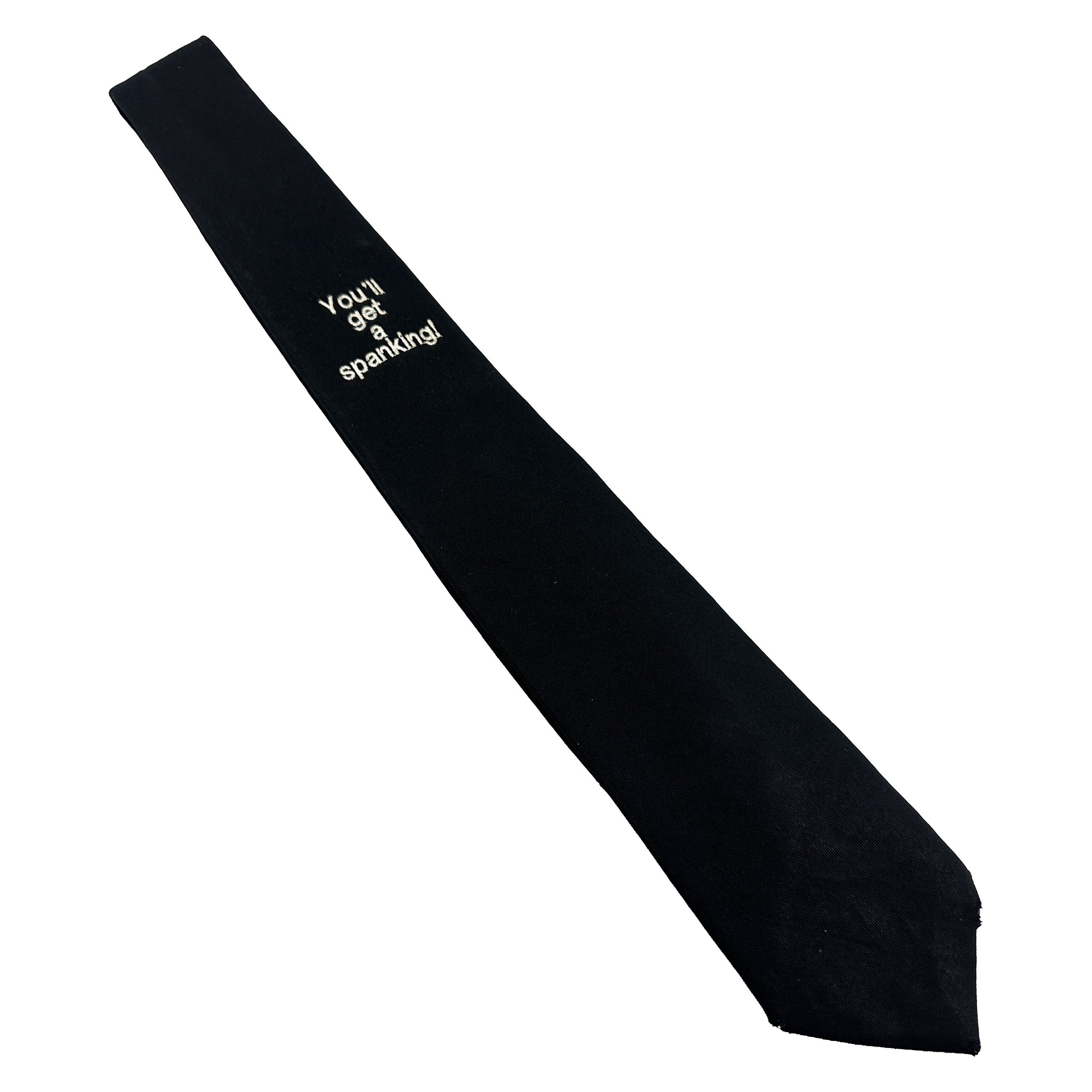 Yohji Yamamoto SS18 “南無阿弥陀仏” Square Tie | Grailed