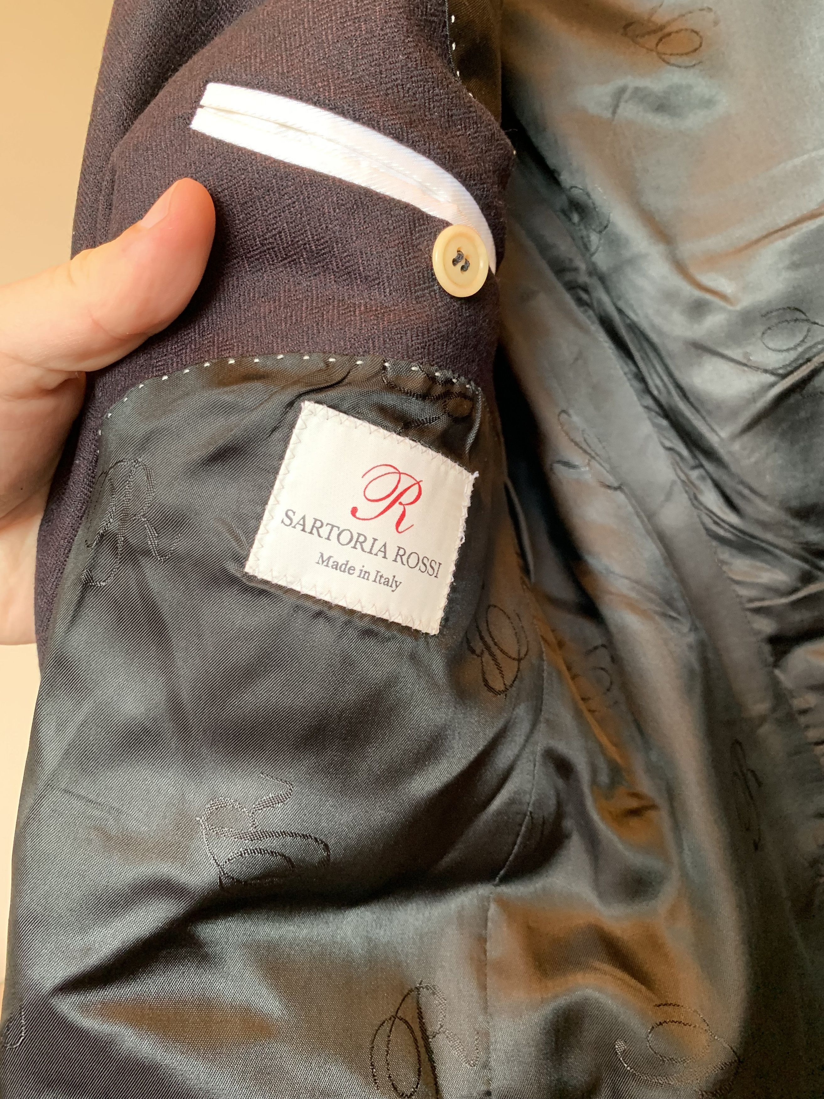Sartoria Rossi Sartoria Rossi Blazer Zegna Cloth Double Breasted Italy Size 38R - 4 Thumbnail