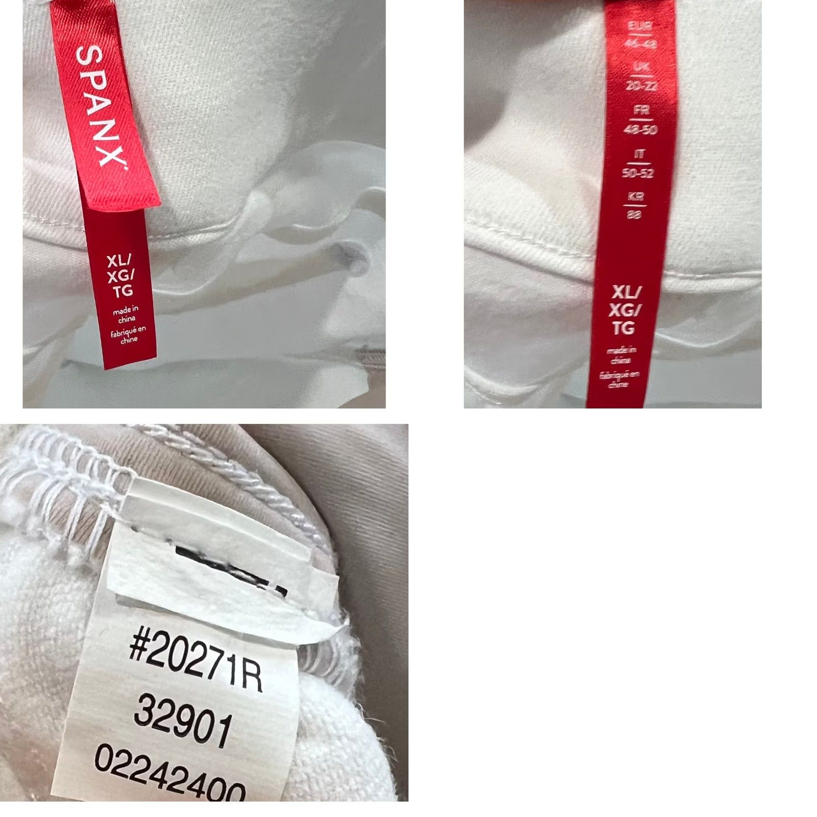 Spanx Spanx White Skinny Jeans Ankle High Rise Denim Pull-On Core-Shaping Women’s XL Jeans Pants Skinny Ankle White Size 40" / US 18 - 8 Thumbnail