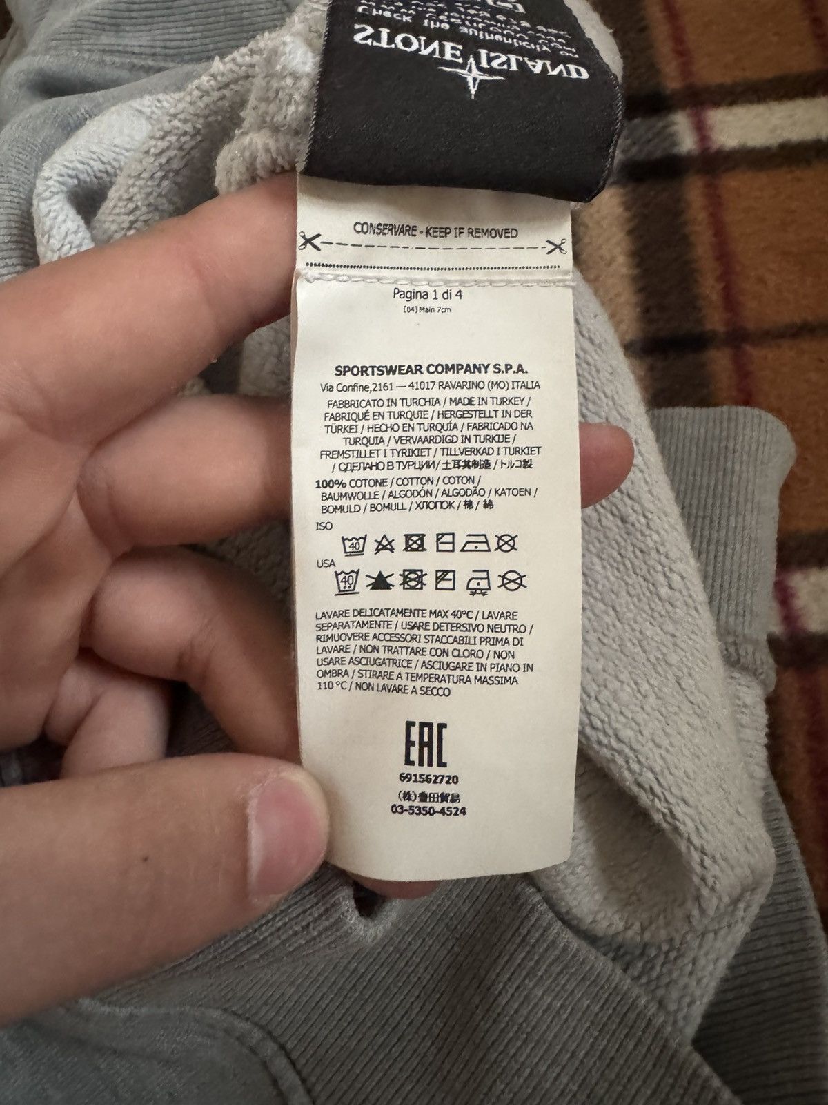 Stone Island Stone Island Size US S / EU 44-46 / 1 - 6 Thumbnail