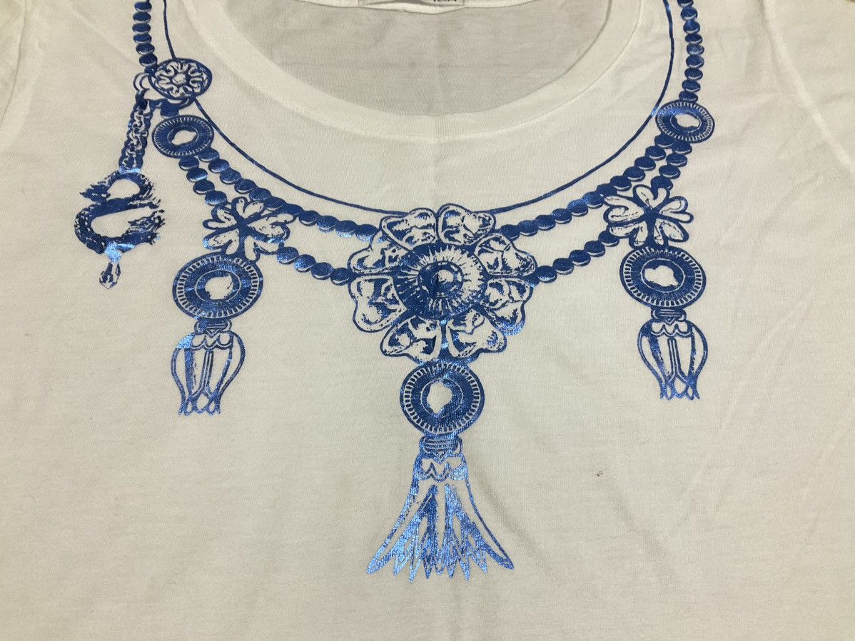 Designer × Japanese Brand 🔥Rare Vintage Vivienne Tam Dragon Necklace Shirt Size US S / EU 44-46 / 1 - 4 Thumbnail