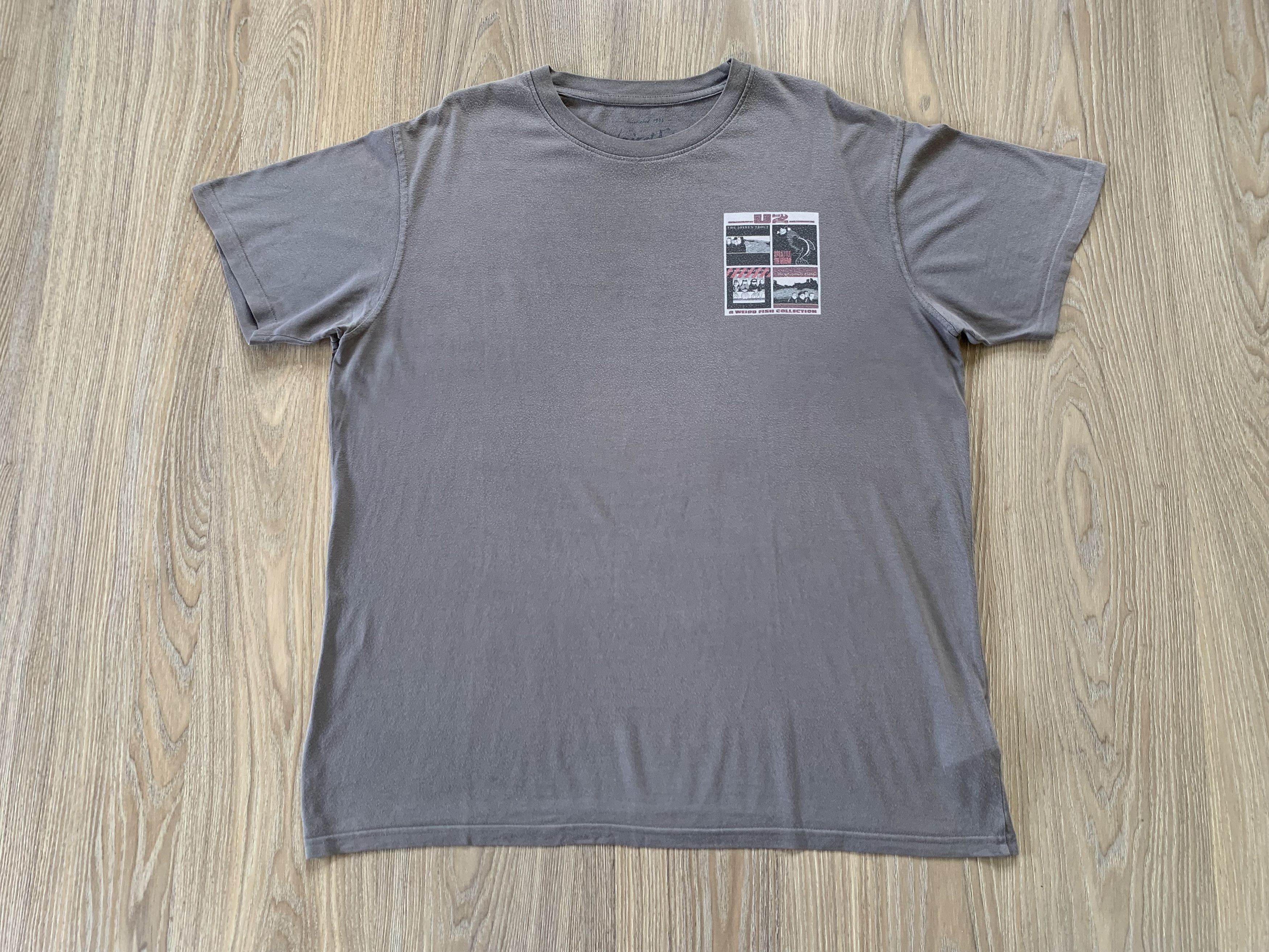 Band Tees × Vintage Weird Fish Mens U2 T Shirt Size US XL / EU 56 / 4 - 2 Thumbnail