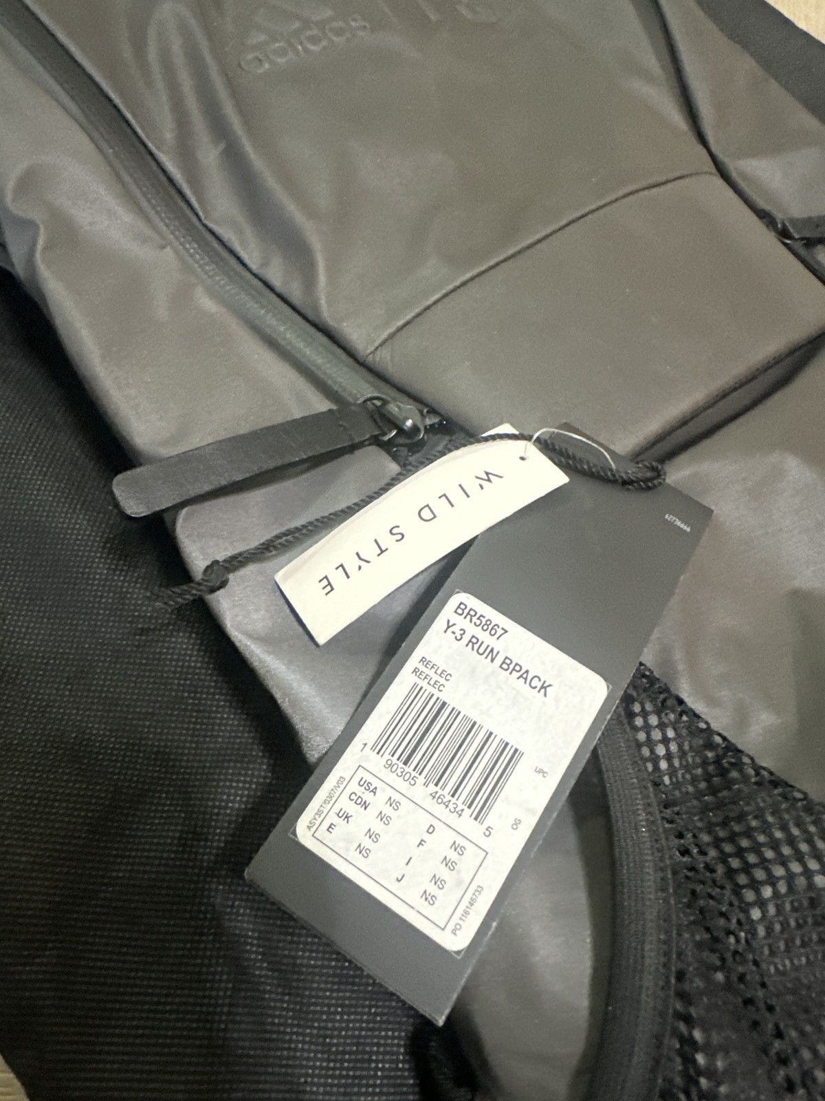 Y-3 Y-3 Sport Reflective Backpack Size ONE SIZE - 3 Thumbnail