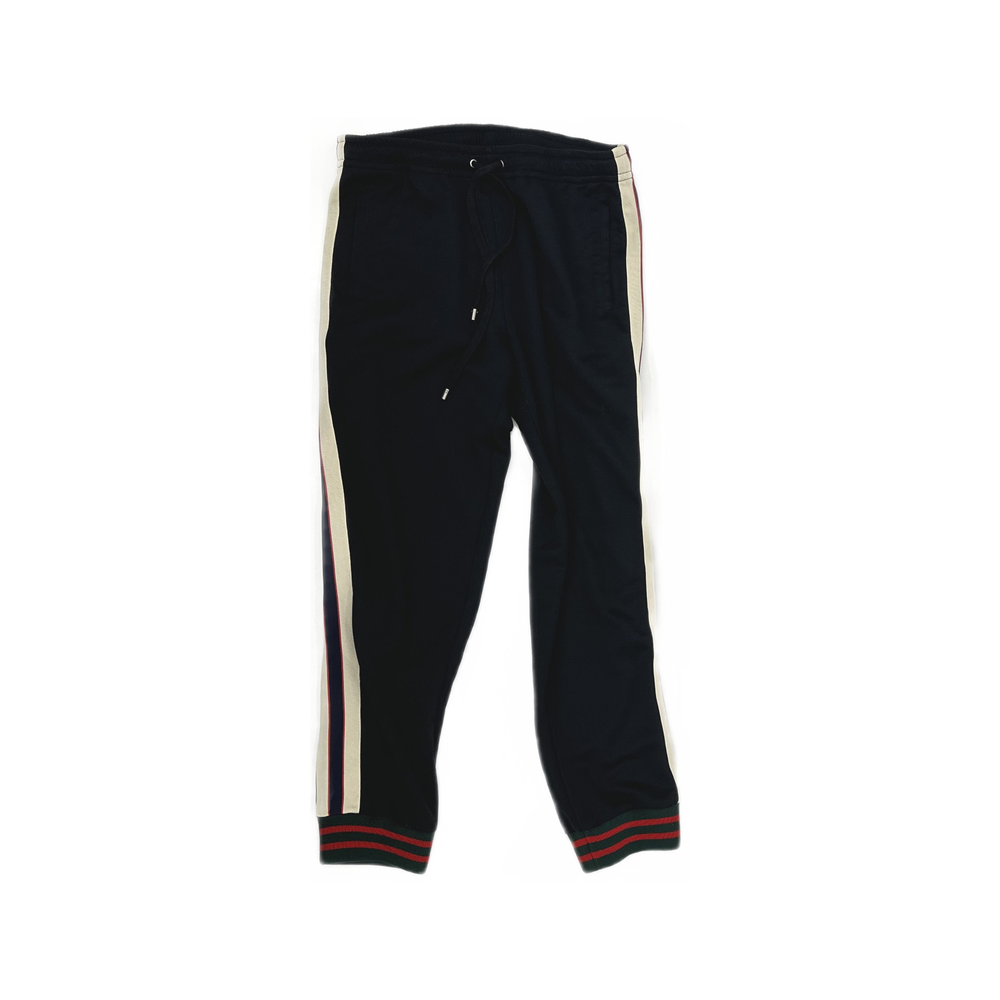 Gucci Gucci Signature Stripe Track Pants Black Size M Size US 32 / EU 48 - 1 Thumbnail