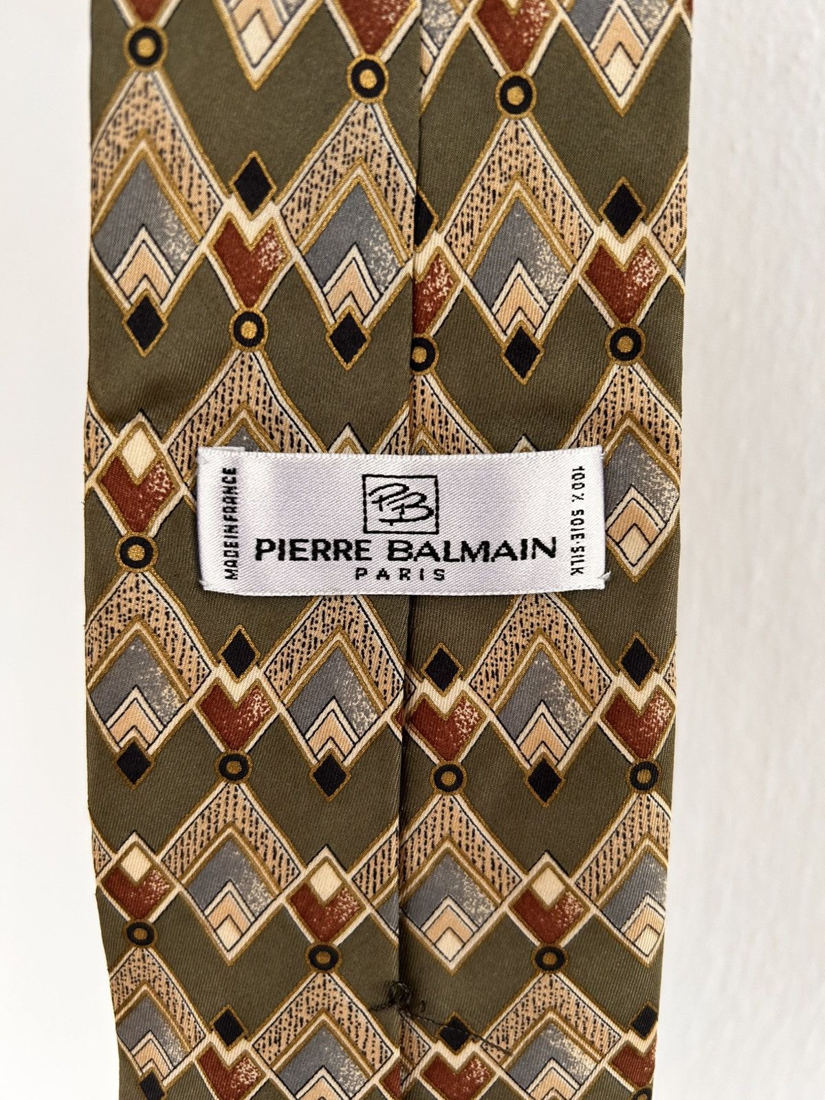 Pierre Balmain Balmain Paris Vintage Tie Size ONE SIZE - 5 Thumbnail