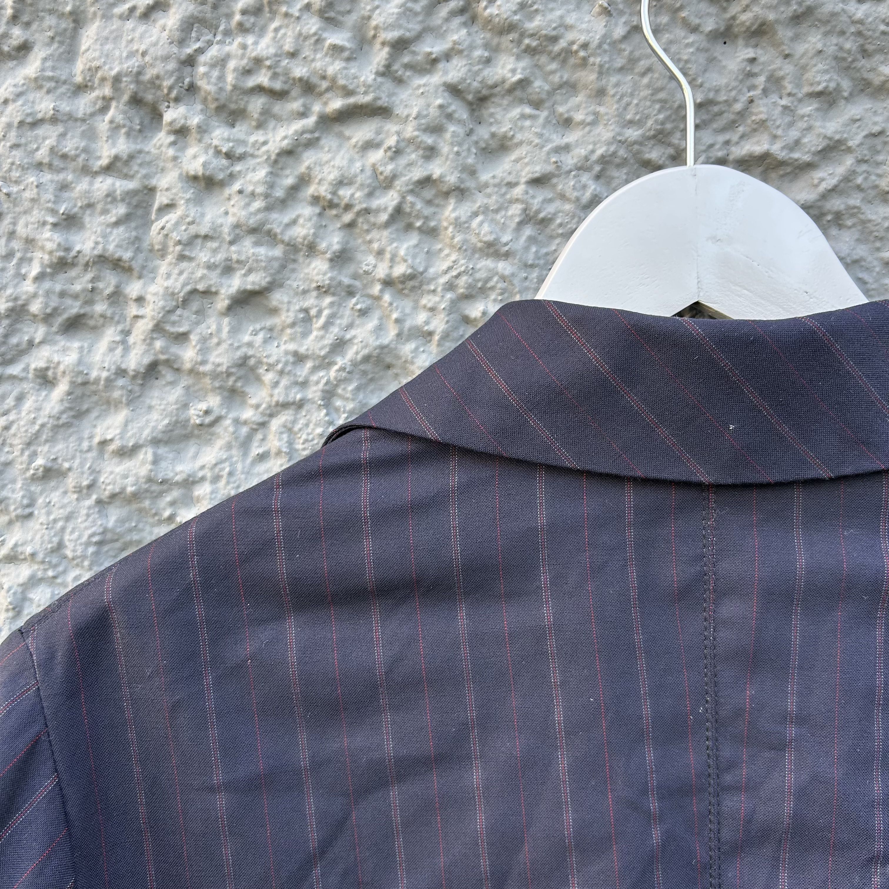 Paul Harnden Shoemakers Blue Pinstripe Blazer Jacket