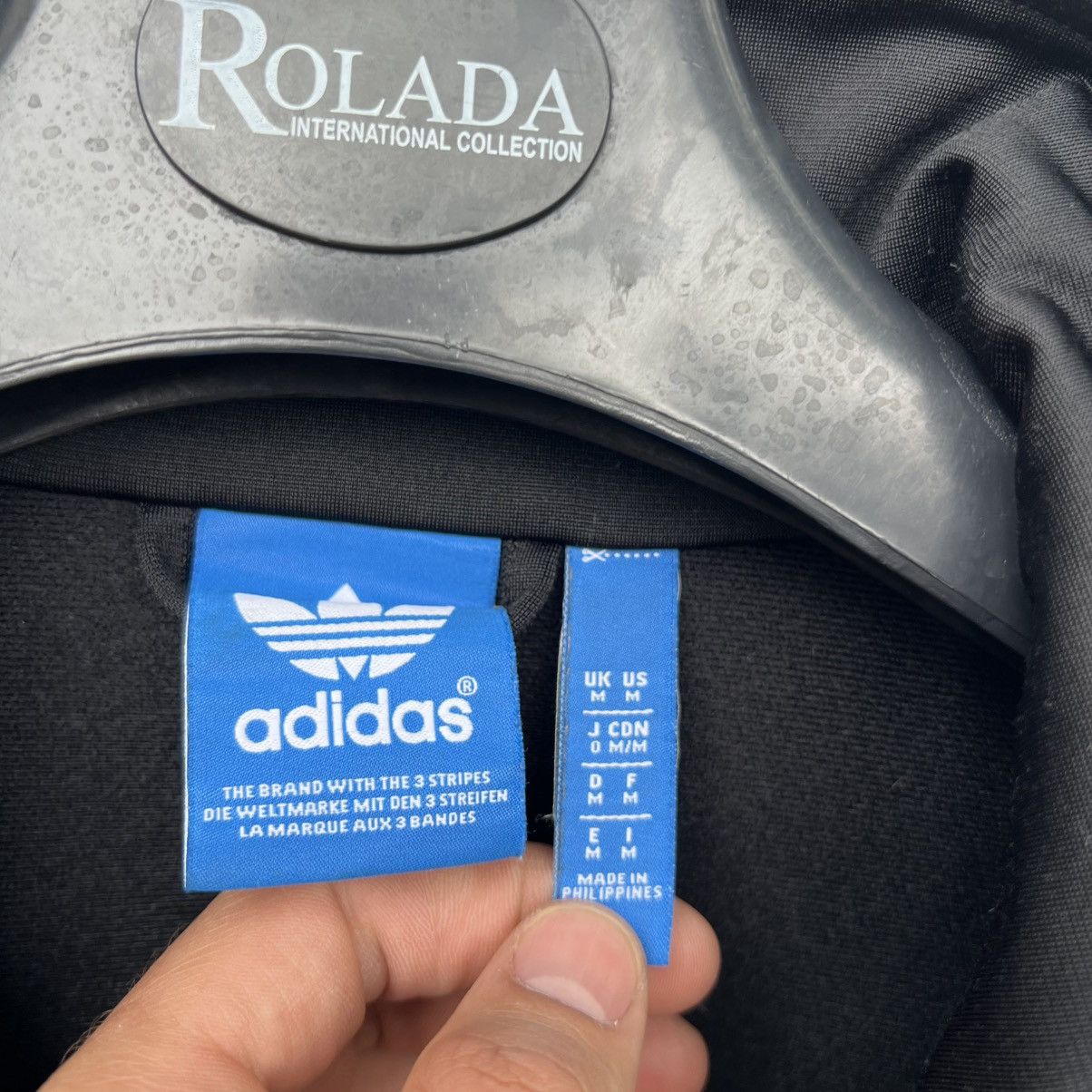 Adidas Vintage Adidas Full Zip Nylon Track Jacket Size US M / EU 48-50 / 2 - 2 Thumbnail