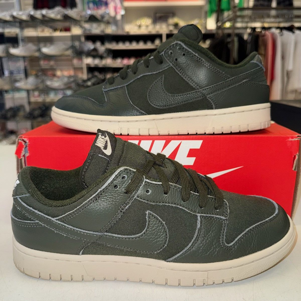 Nike Size 9 - Nike Dunk Low Retro Orewood DZ2538-300 Size US 9 / EU 42 - 1 Thumbnail