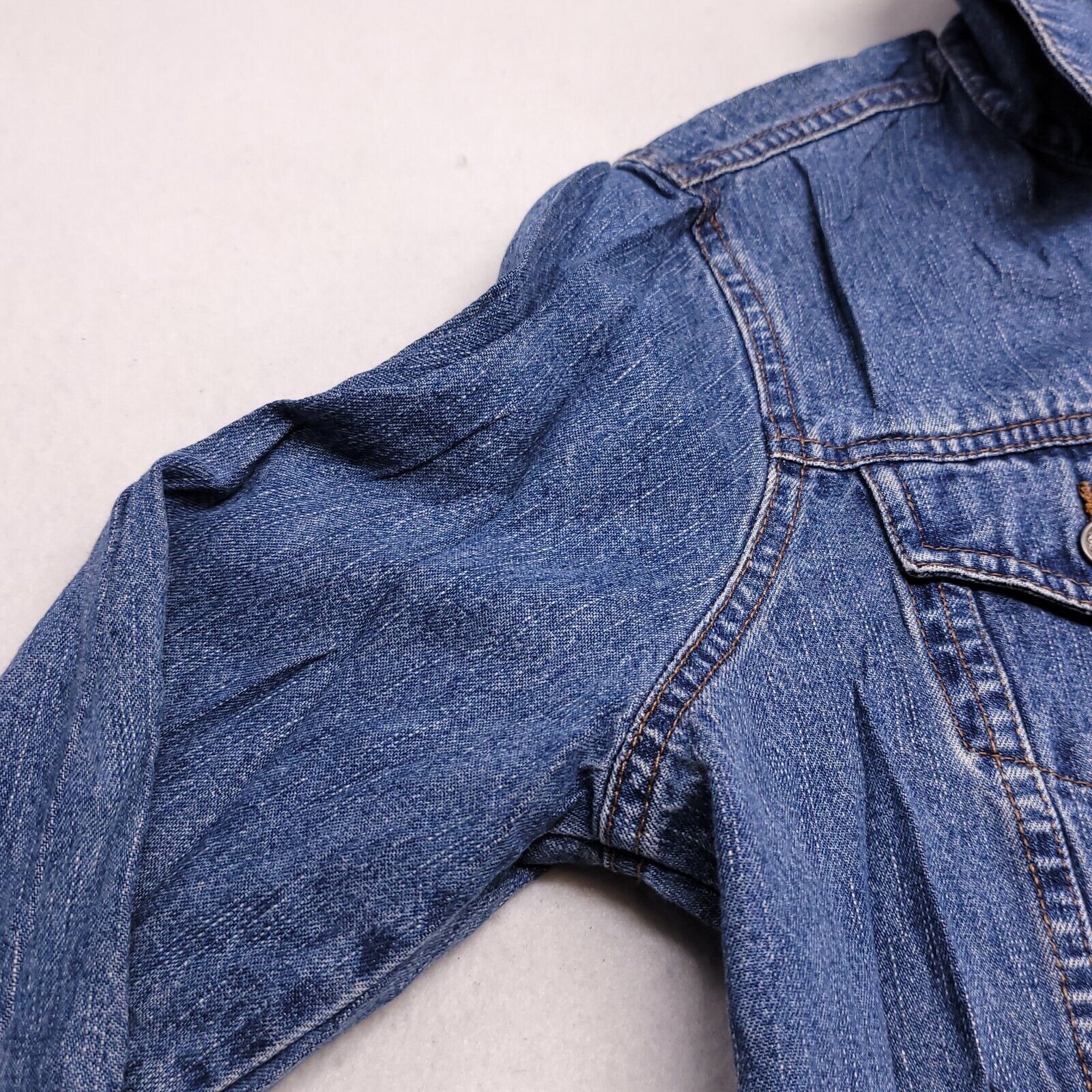 Sonoma Sonoma Casual Button Up Denim Jacket Womens Size Small Blue Size S / US 4 / IT 40 - 4 Thumbnail