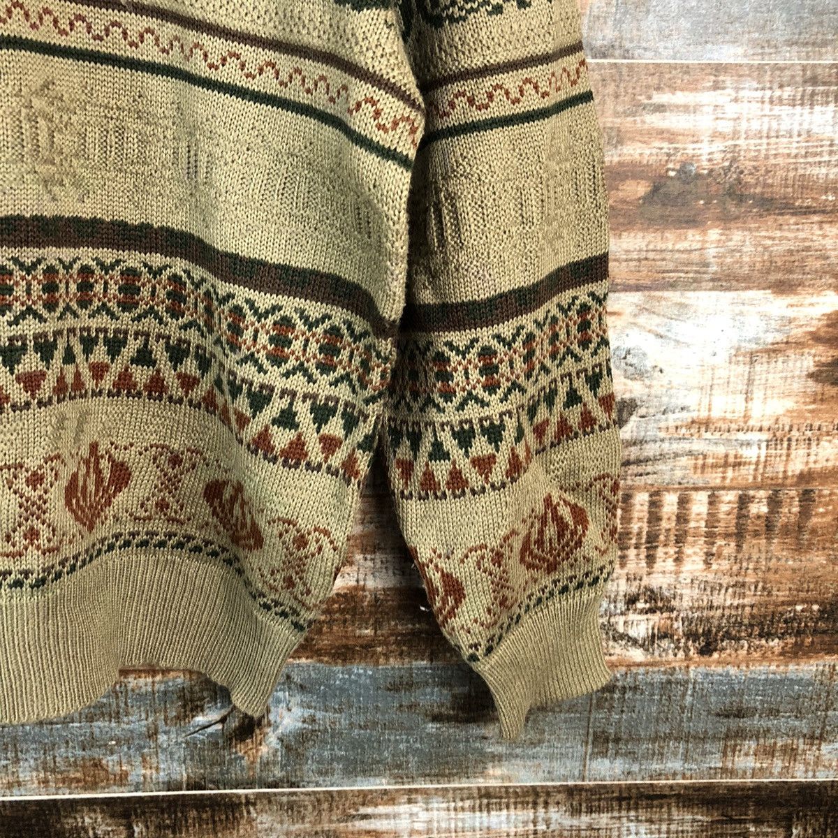 Vintage Power House Brown vintage Knitwear #A1954 Size US M / EU 48-50 / 2 - 8 Thumbnail