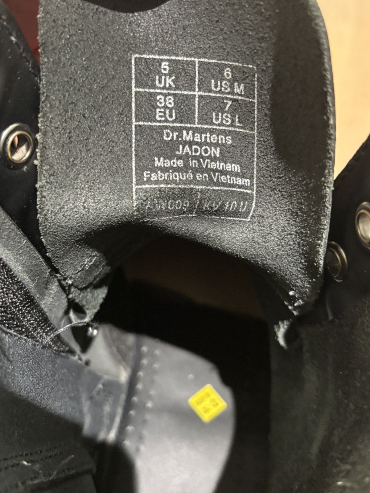 Dr. Martens Dr. Martens Jadon Womens Platform Boots Size US 8 / IT 38 - 3 Thumbnail