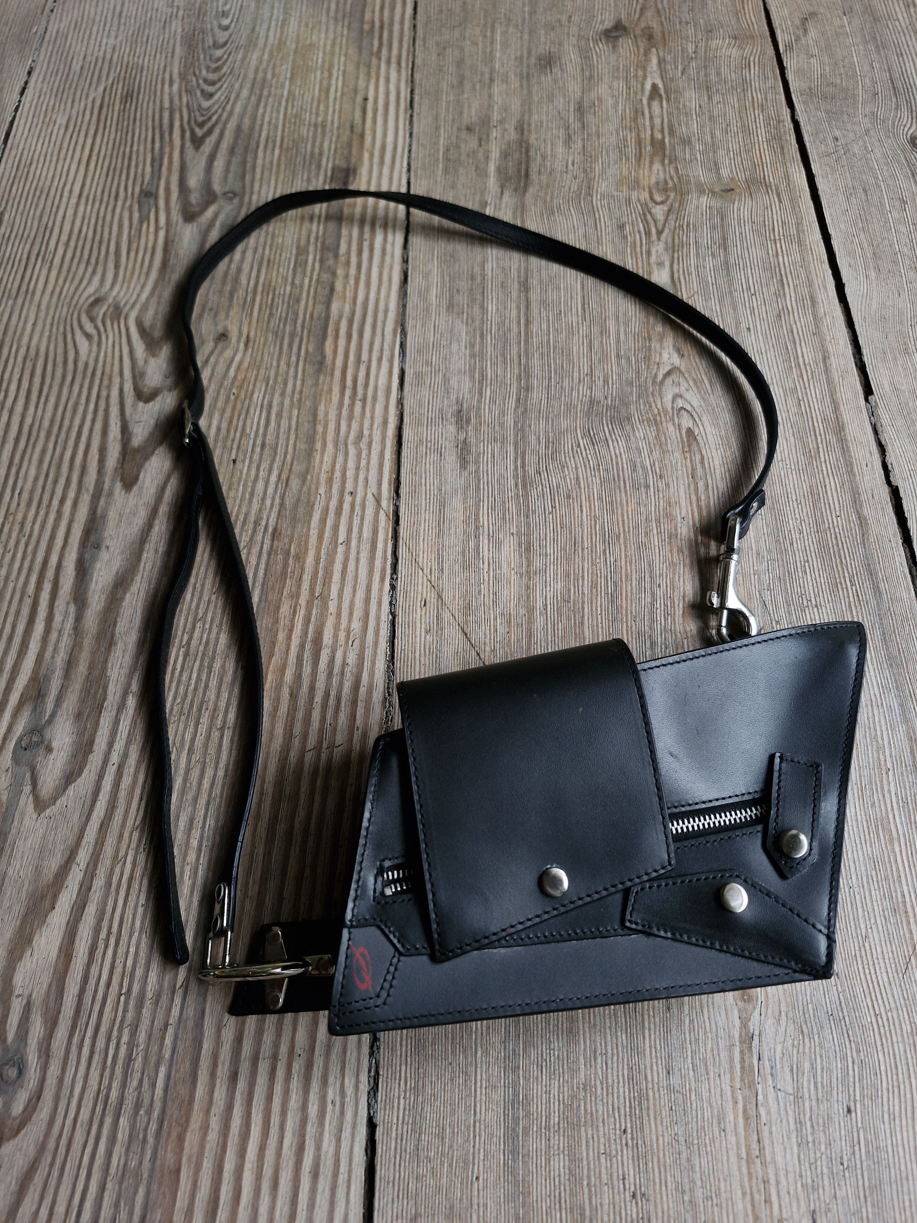 Other 51PERCENT Black Leather Cross Body Bag Size ONE SIZE - 1 Thumbnail