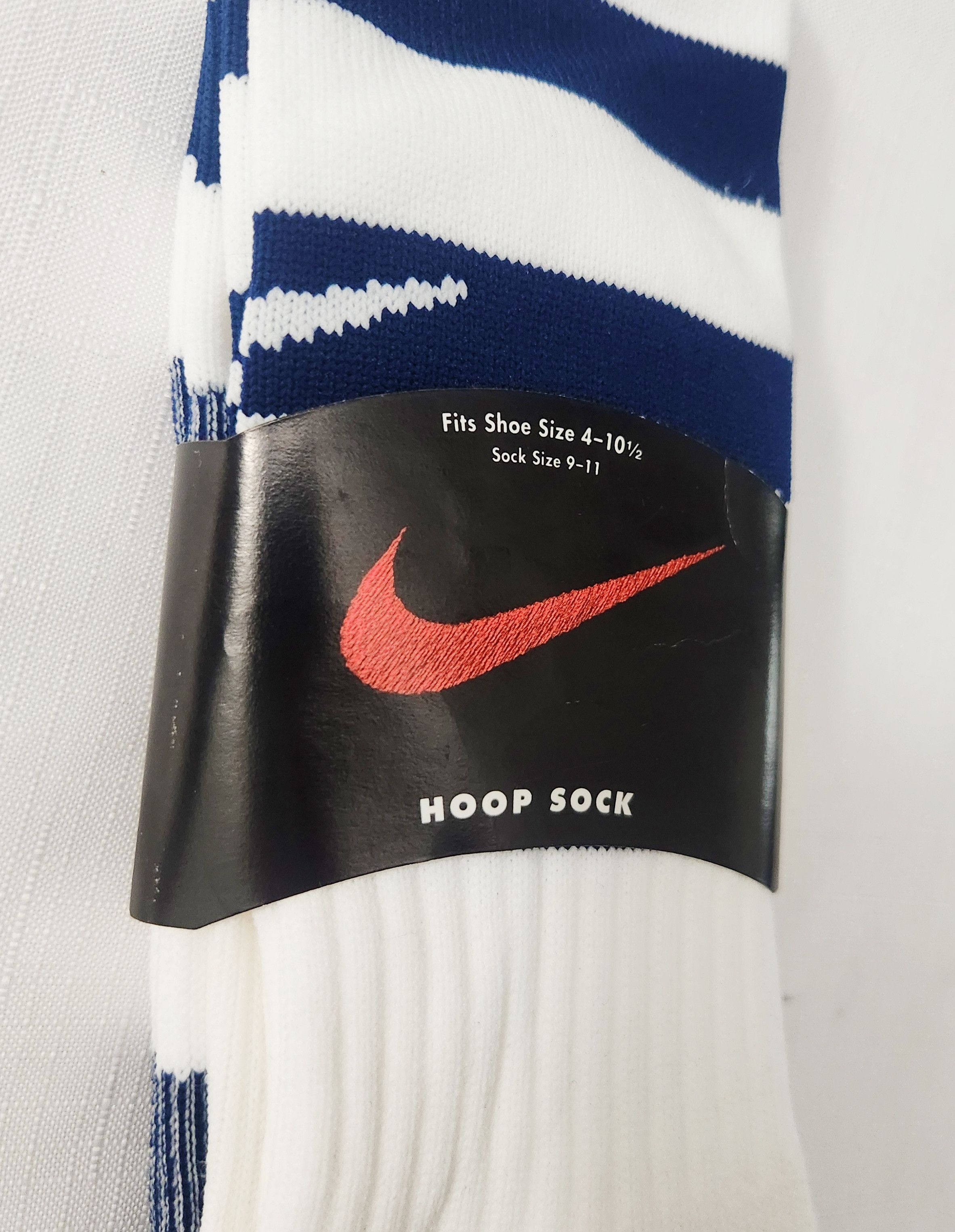 Nike × Vintage Nike Hoop Sock VTG New NOS Deadstock Rare Knee Socks vintage Size ONE SIZE - 5 Thumbnail