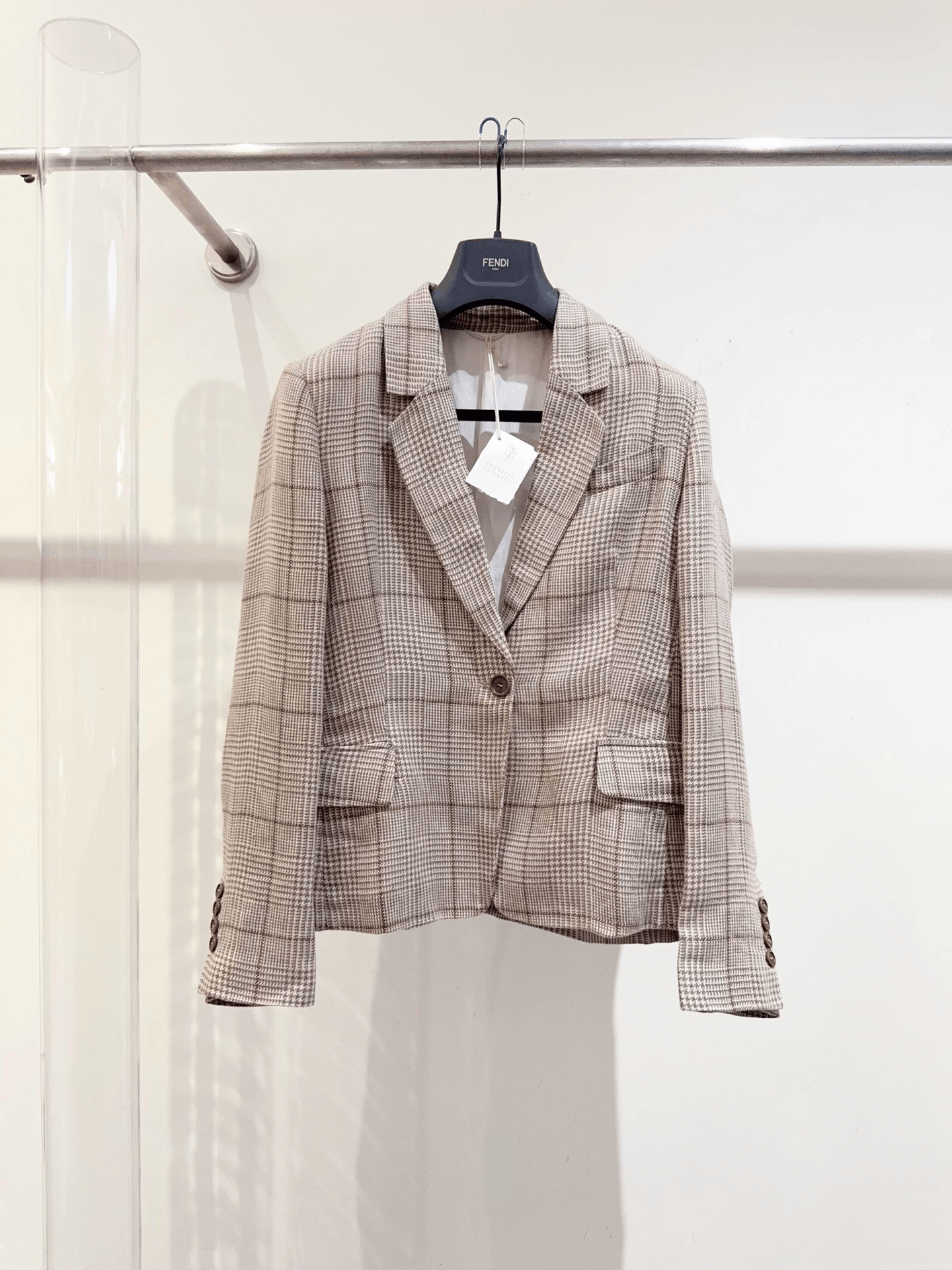 Brunello Cucinelli Brunello Cucinelli Linen Jacket Size US S / EU 44-46 / 1 - 1 Thumbnail