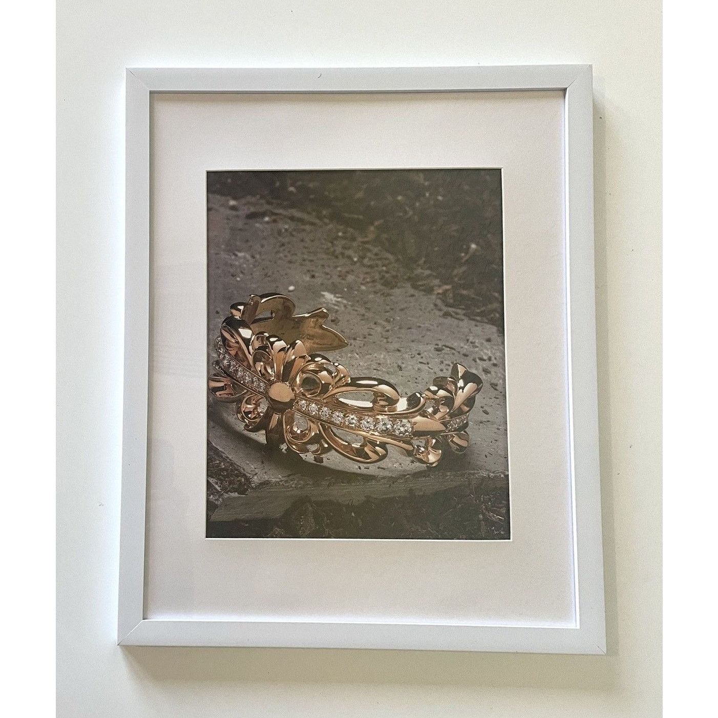 Chrome Hearts × Vintage Chrome Hearts jewelry 11x14 Framed poster Size ONE SIZE - 1 Thumbnail