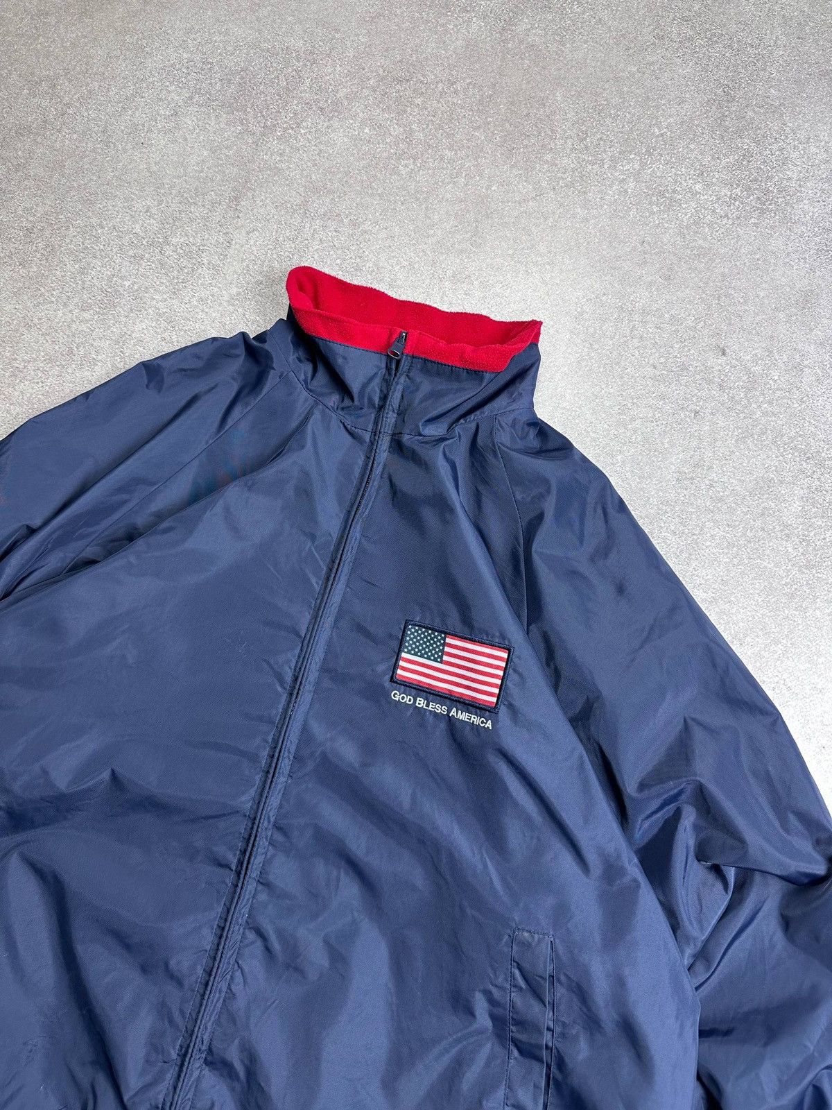 Vintage Vintage USA Eagle Reversible Bomber Jacket XL Size US XL / EU 56 / 4 - 6 Thumbnail