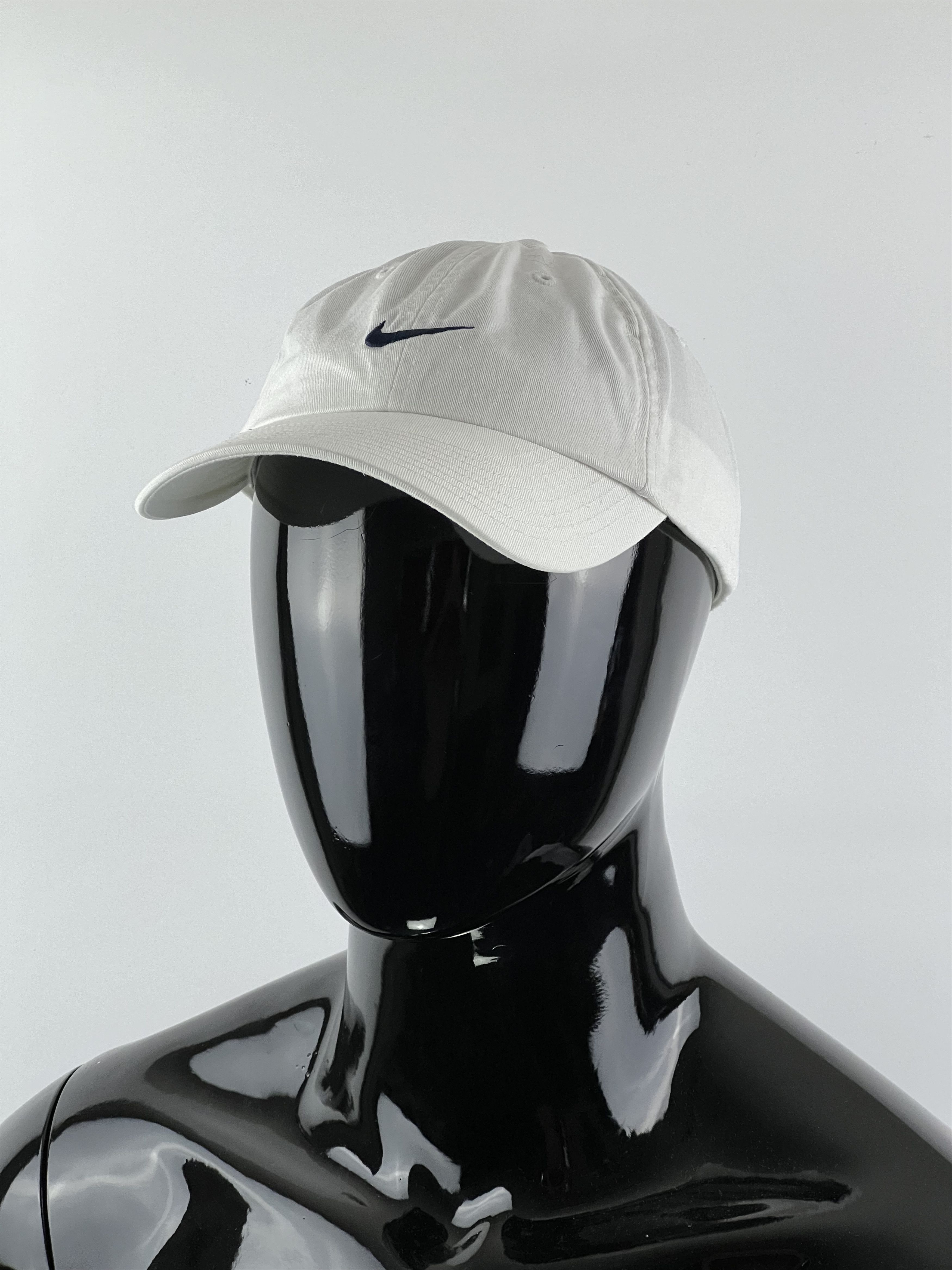 Nike Nike Vintage 90s Baseball Cap Swoosh White One Size Size ONE SIZE - 1 Thumbnail