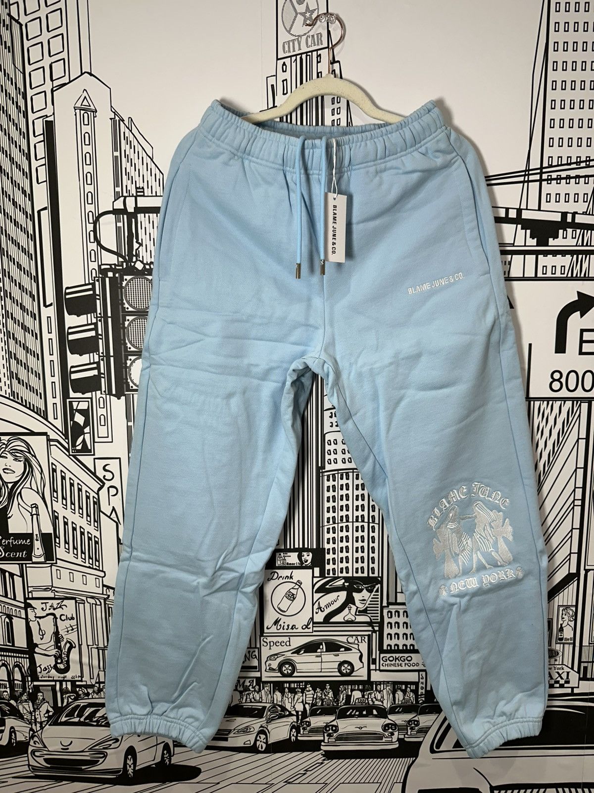 Other Blame June & Co. Gemini Sweatpants Small Baby Blue Size US 30 / EU 46 - 1 Thumbnail