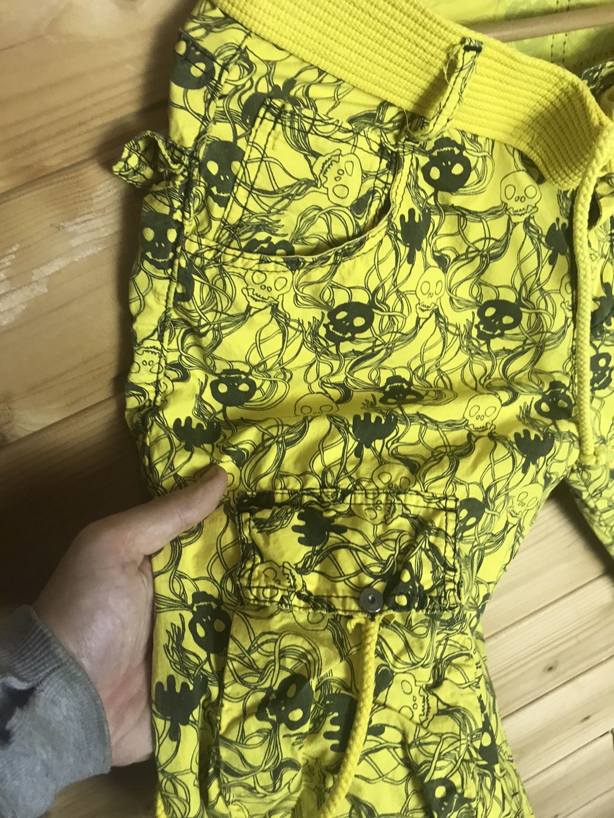 Ed Hardy Vintage Y2K Ed Hardy over print skull breeches Size 32" / US 10 / IT 46 - 4 Thumbnail