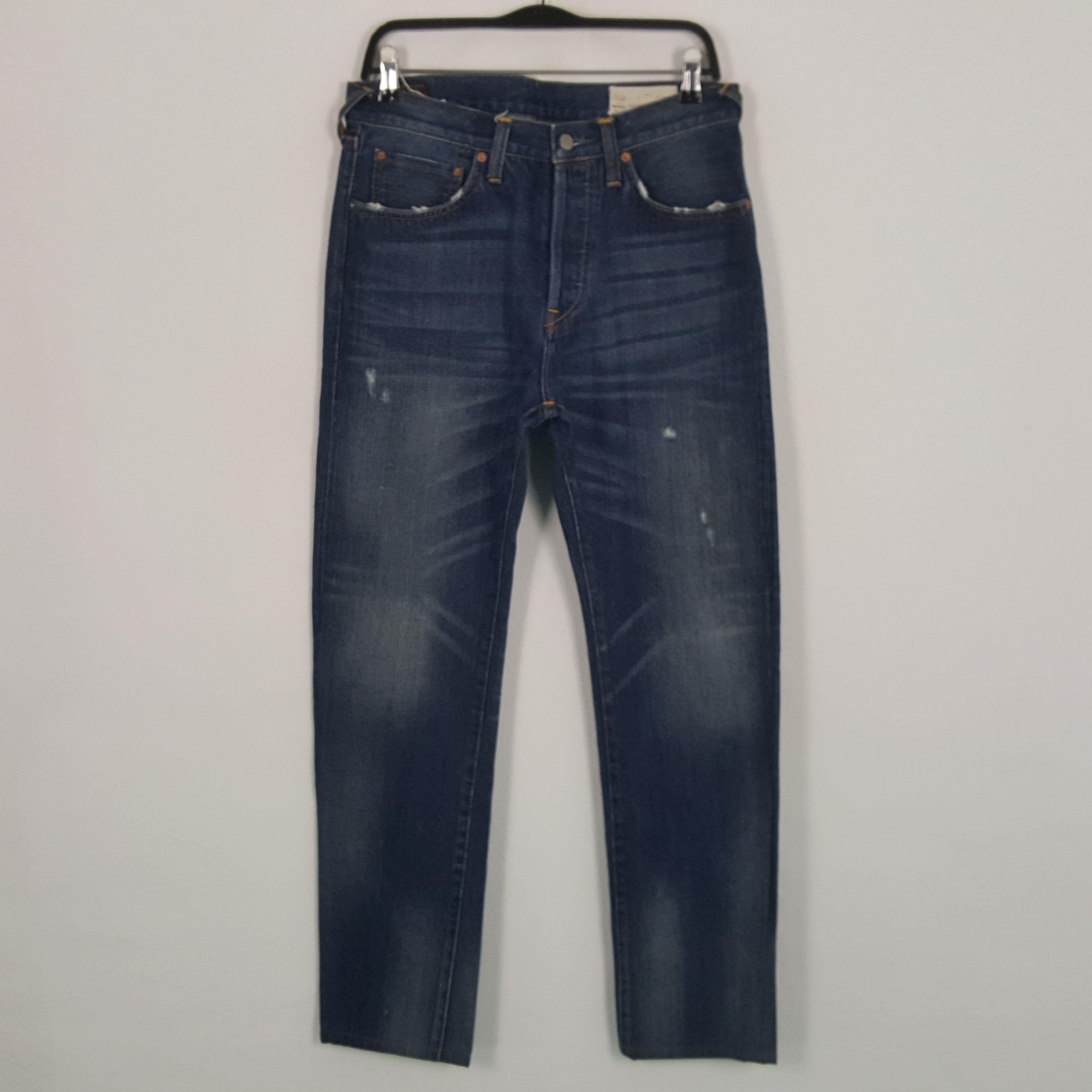 Evisu × Vintage EVISU Japanese Brand Custom Daicock Style Jeans Size US 31 - 4 Thumbnail