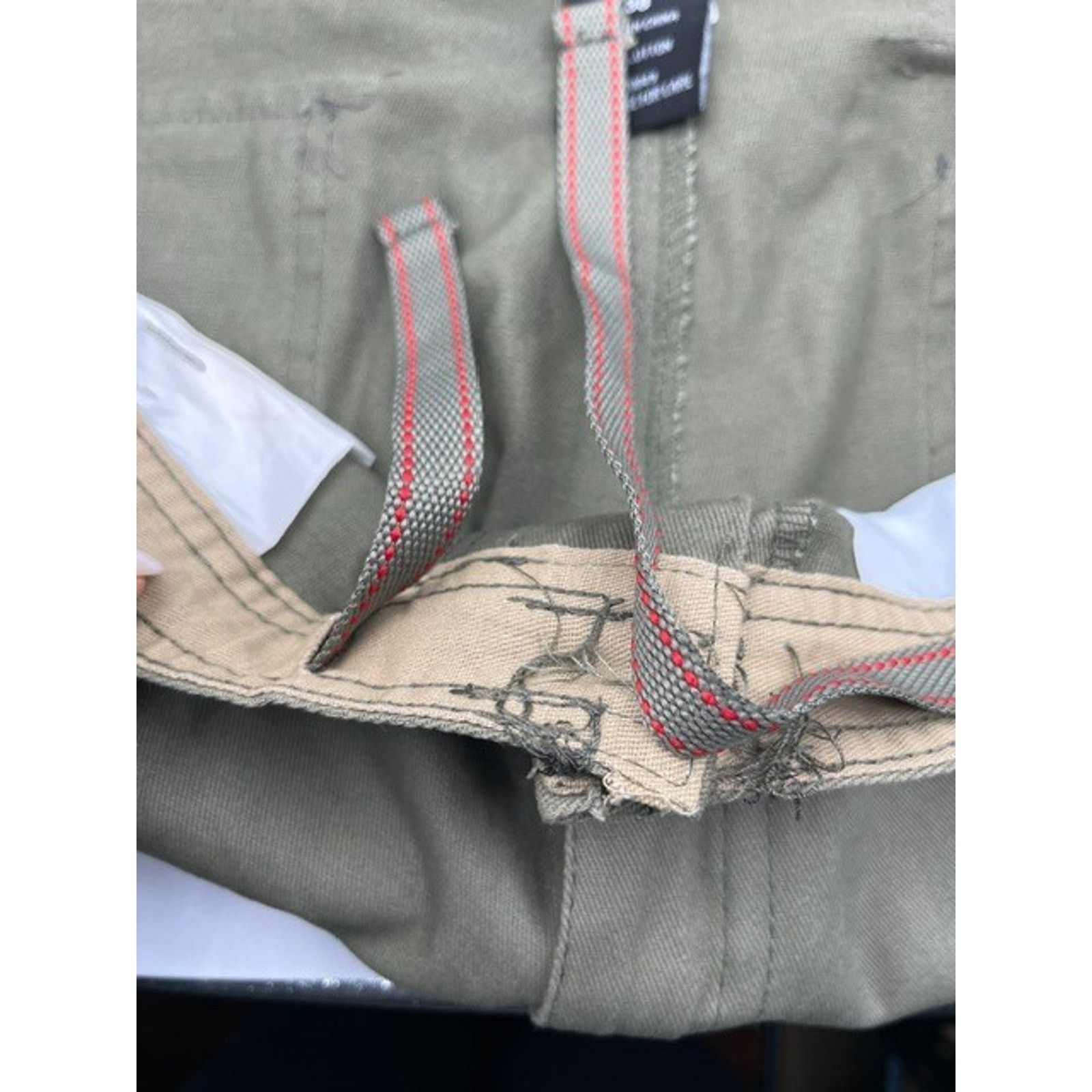 Other Rugged Wear Cargo Shorts Mens 38 Miltary Olive Drawstring Size US 38 / EU 54 - 9 Thumbnail