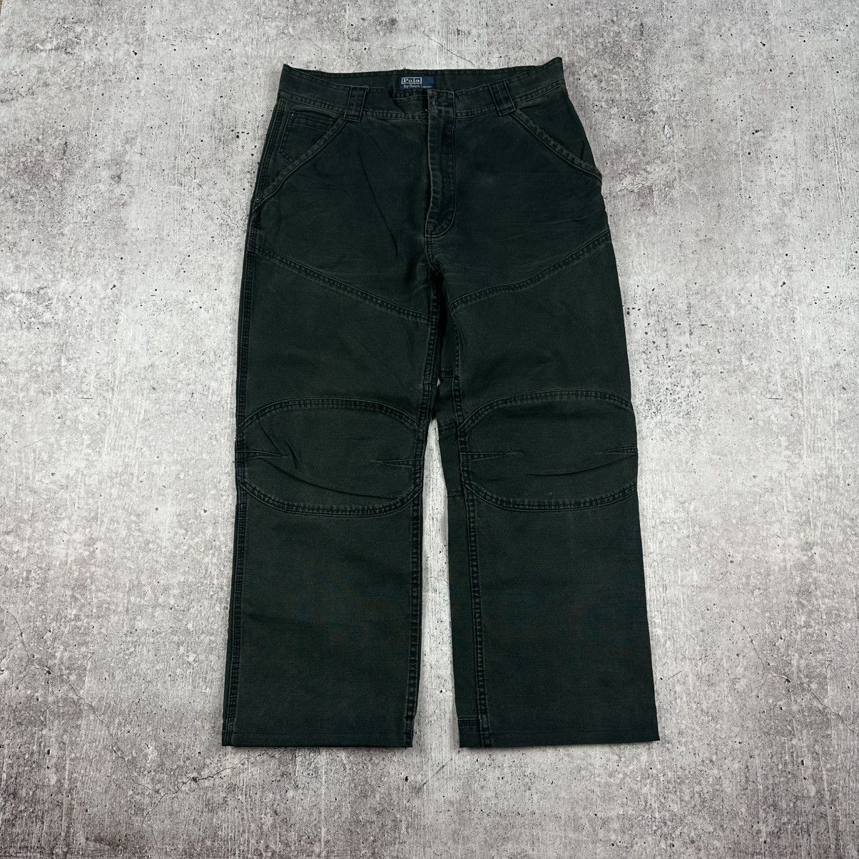 Polo Ralph Lauren Vintage Polo Ralph Lauren Baggy Denim Pants Size US 34 / EU 50 - 1 Thumbnail
