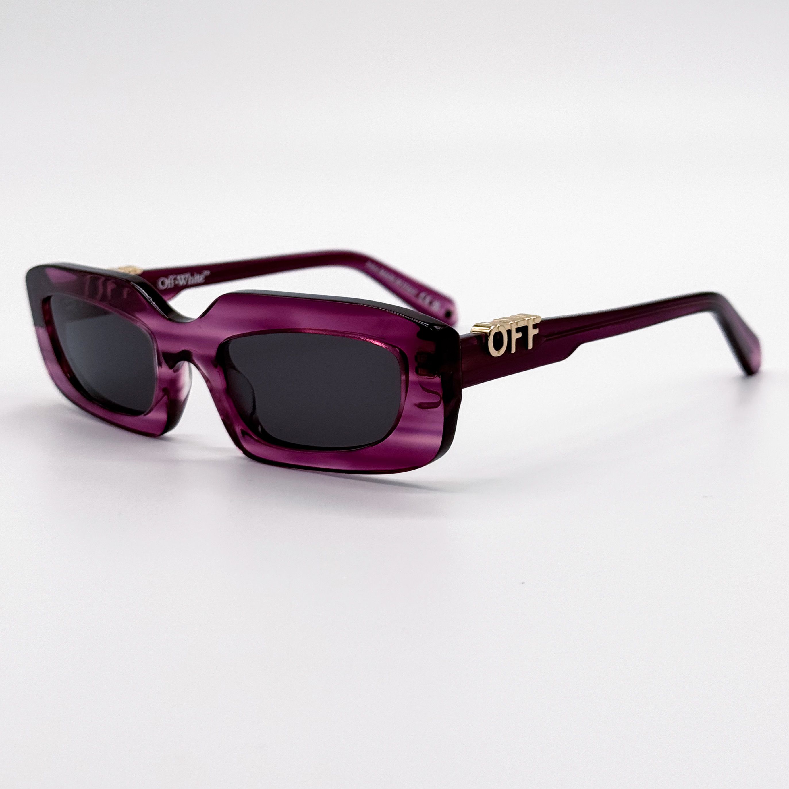 Off-White NEW OFF-WHITE OERI13C RENTON 3707 SUNGLASSES WOMEN PURPLE Size ONE SIZE - 4 Thumbnail