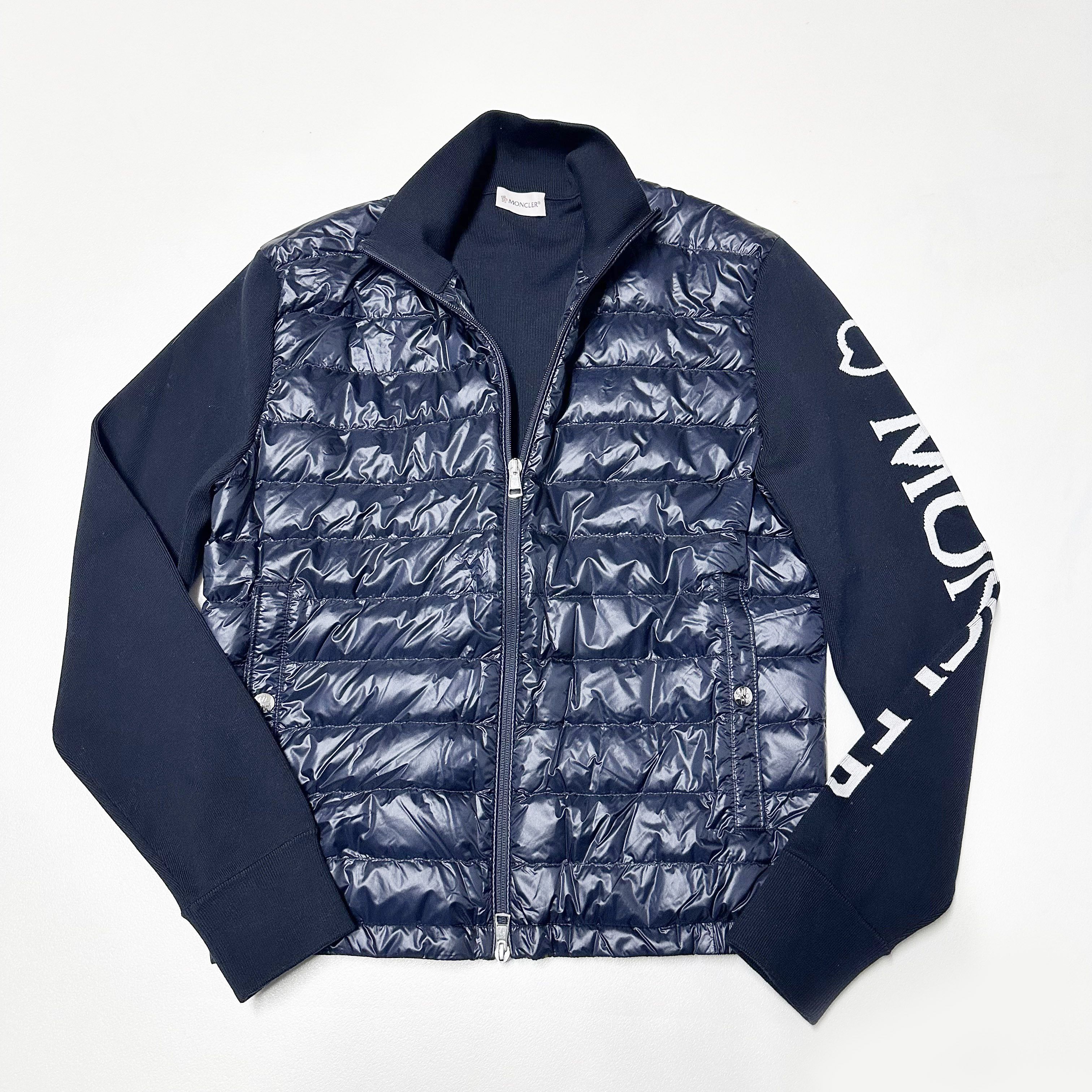 Moncler Moncler tricot padded cardigan mens size M Medium sweater Size US M / EU 48-50 / 2 - 8 Thumbnail
