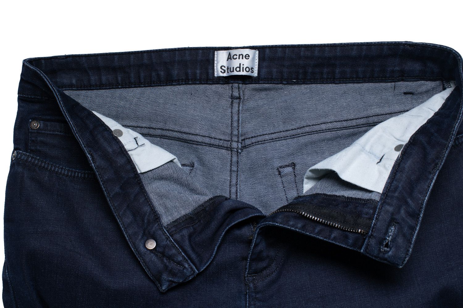 Acne Studios Acne Studios, dark blue pop sound jeans Size 28" / US 6 / IT 42 - 7 Thumbnail