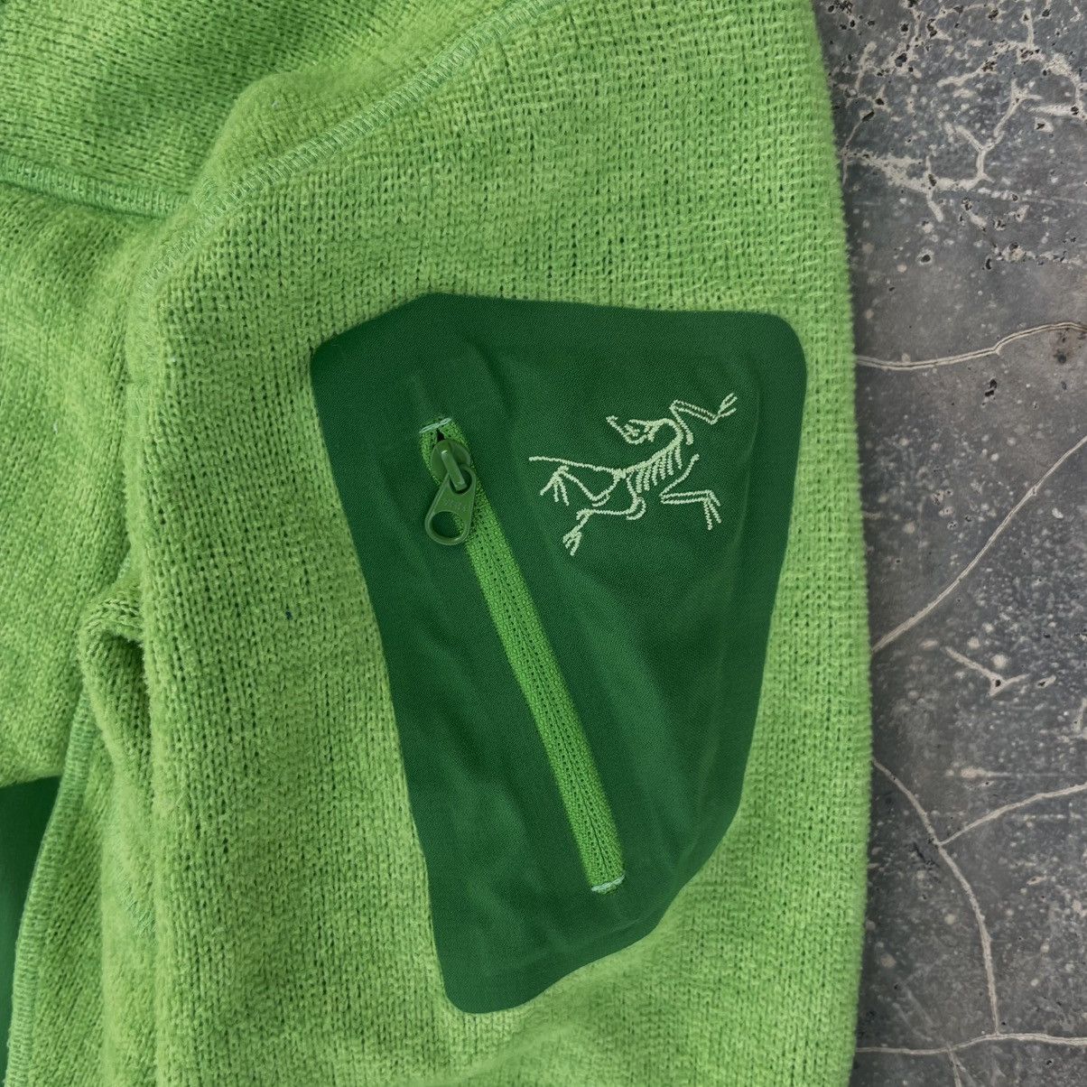 Arc'teryx Arcteryx Green Soft Shell Windbreaker Jacket Fleece Size XS / US 0-2 / IT 36-38 - 5 Thumbnail
