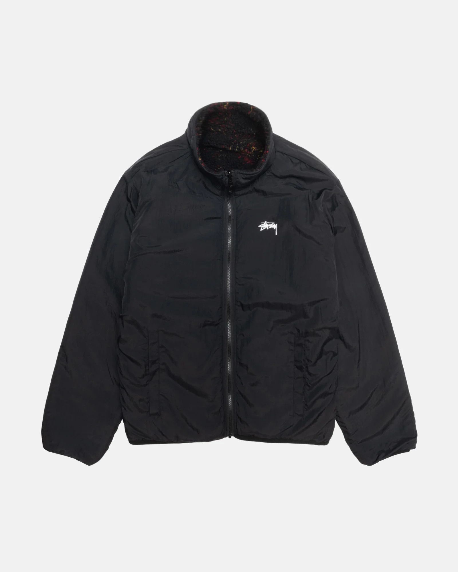 Stussy SHERPA REVERSIBLE JACKET LAVA Size US XL / EU 56 / 4 - 5 Thumbnail