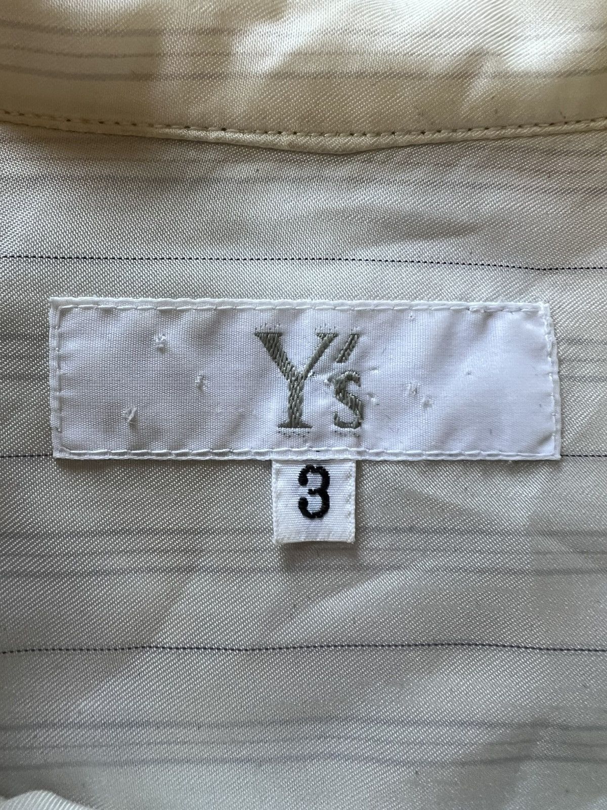 Yohji Yamamoto Y’s x Justin Davis AW09 “Pinups & Uzis” Pinstripe Button Up Size US L / EU 52-54 / 3 - 8 Thumbnail