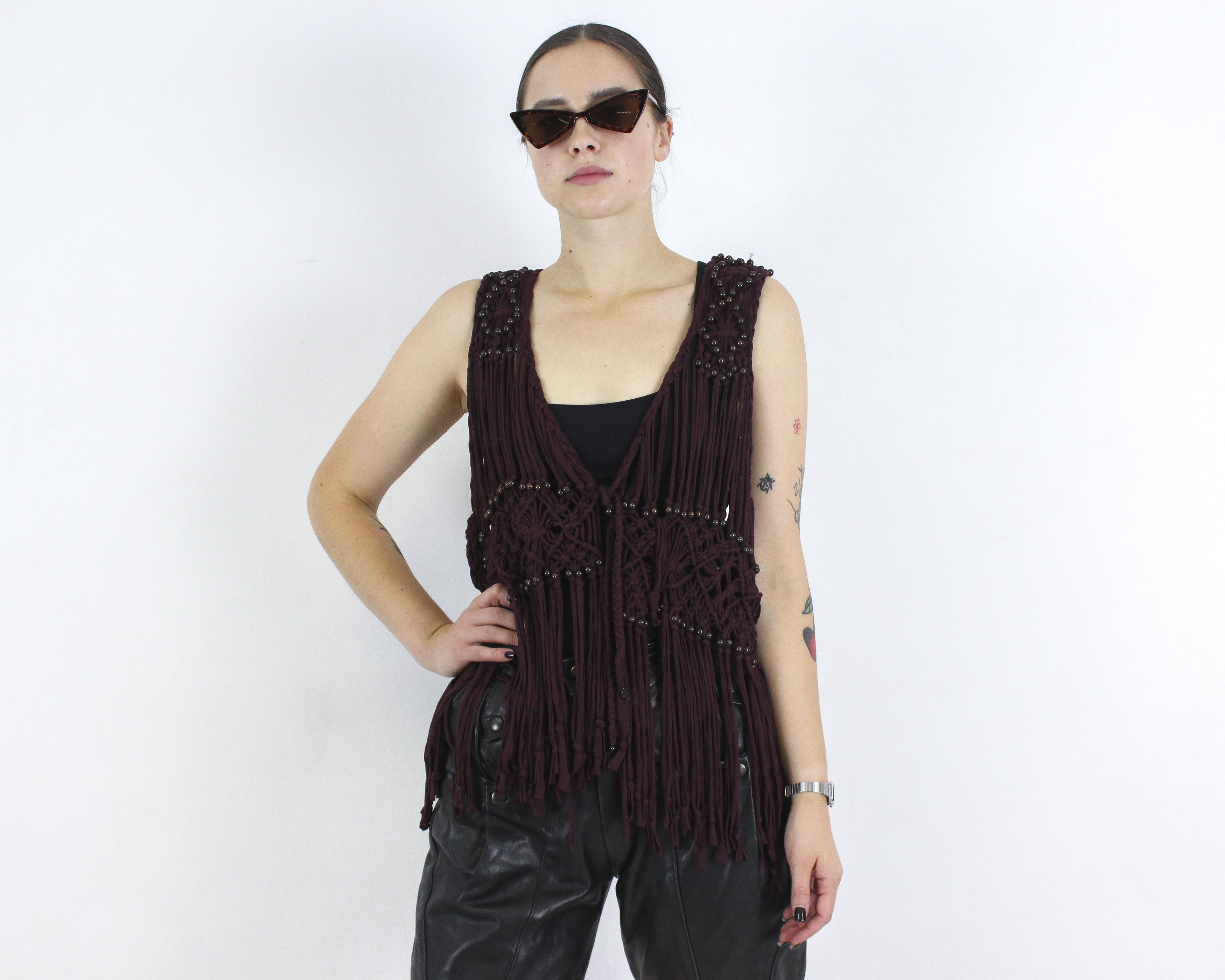 Other × Vintage NTS Diamonts Forever Arabel Women L EU 44 Vest Blazer Jacket Size L / US 10 / IT 46 - 4 Thumbnail