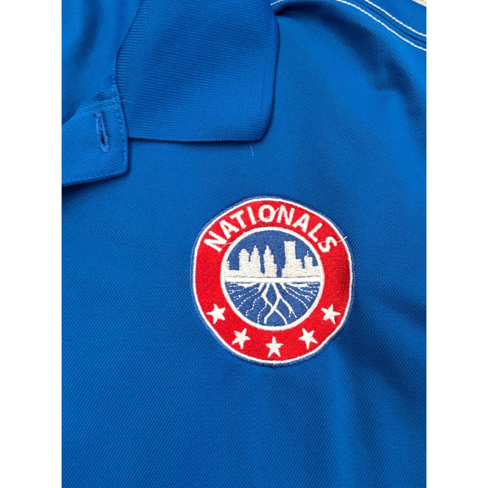 Nike Nike Golf Polo Shirt Mens Large Blue Dri-FIT Performance Nationals 443119-423 Size US L / EU 52-54 / 3 - 2 Thumbnail