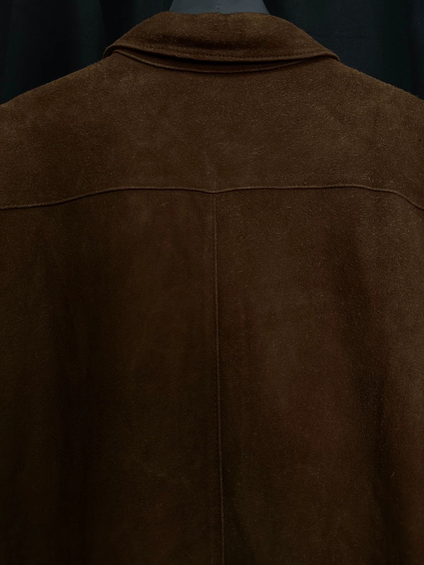 Comoli comoli deep brown deer leather oversized shirt silk lining Size US L / EU 52-54 / 3 - 5 Thumbnail