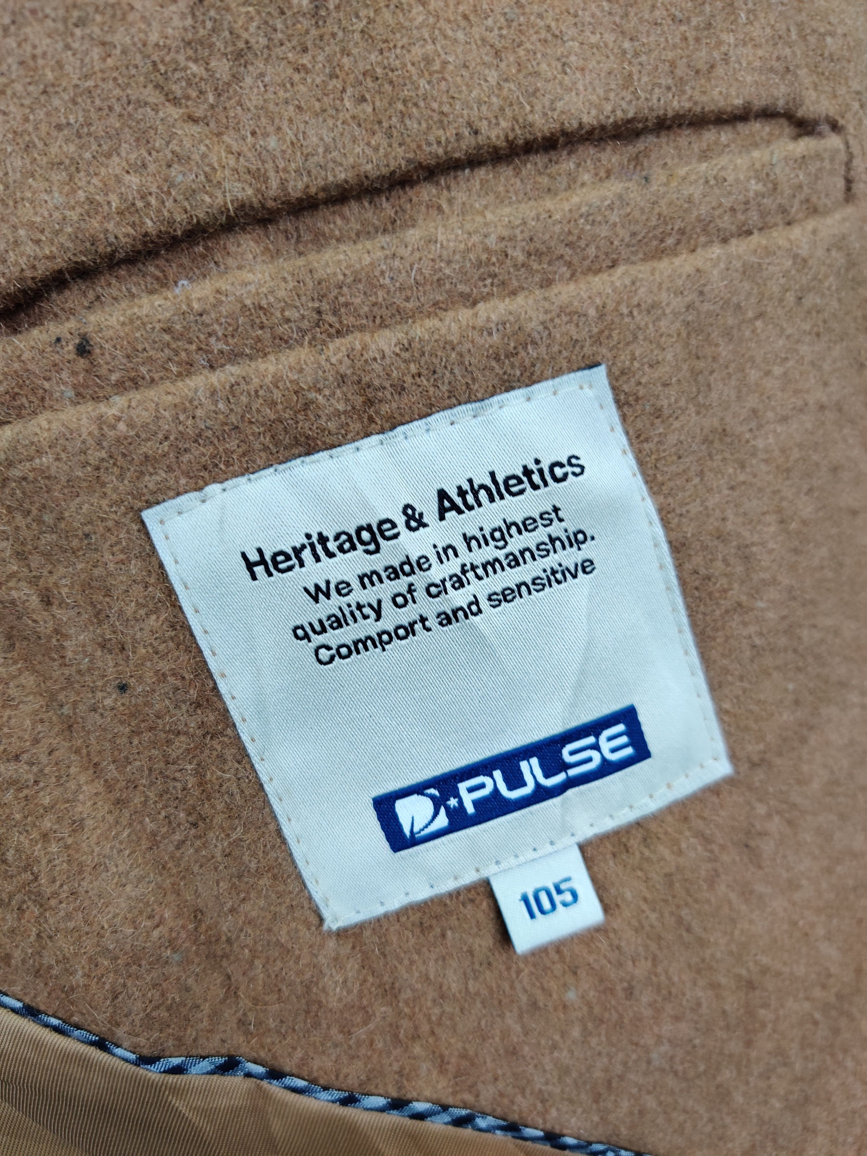 Japanese Brand Vintage D Pulse Wool Coat Jacket Size US M / EU 48-50 / 2 - 13 Thumbnail