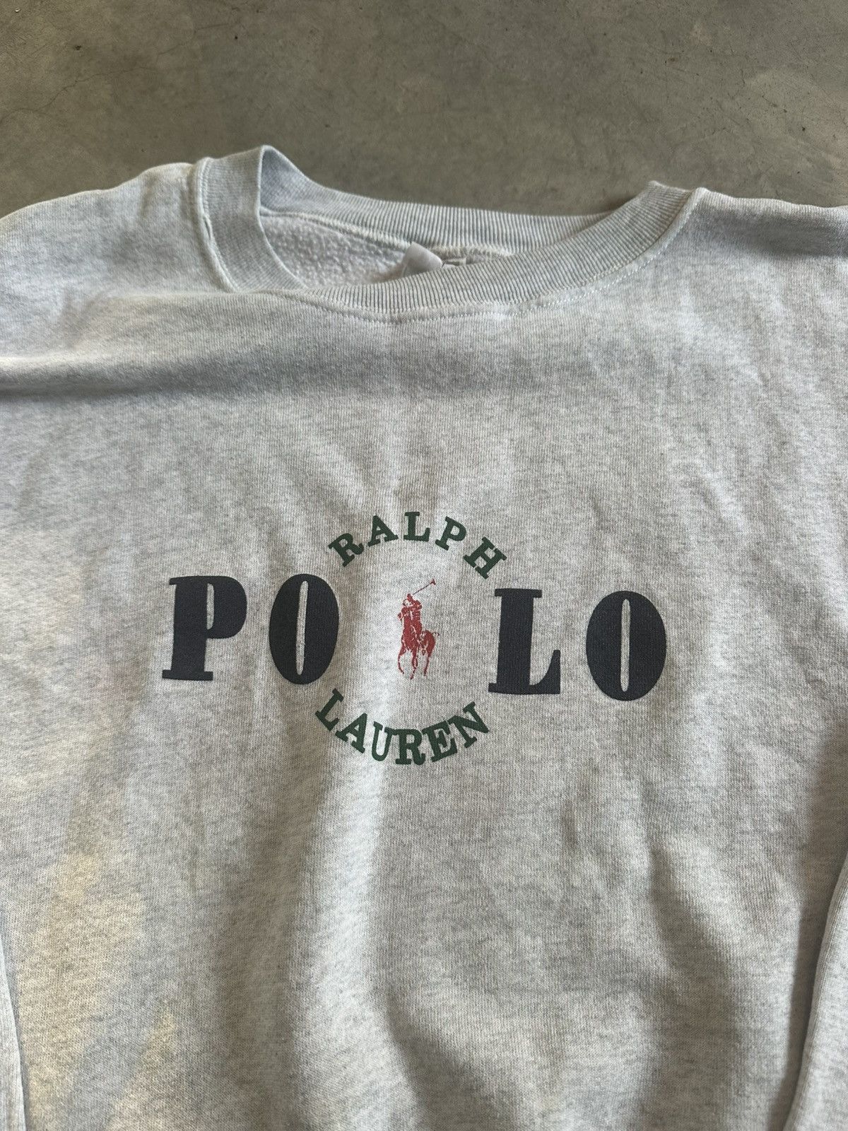 Polo Ralph Lauren Polo Ralph Lauren Vintage Boxy Sweatshirt Size US XXL / EU 58 / 5 - 4 Thumbnail