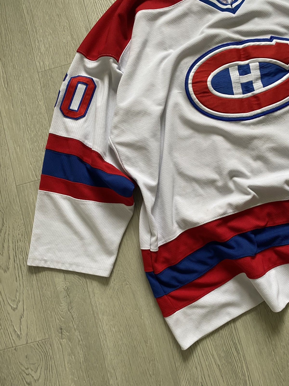 Ccm × NHL Vintage CCM NHL Montreal Canadiens Hockey Jersey THEODORE#60 Size US XXL / EU 58 / 5 - 4 Thumbnail