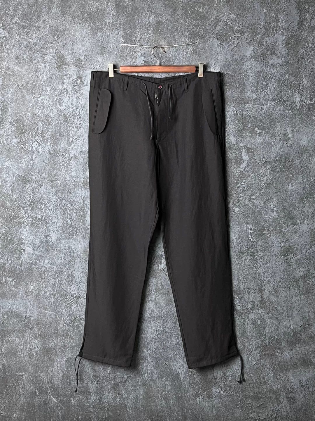 Maison Margiela Maison Margiela Casual Black Casual Pants 32 Men Size US 32 / EU 48 - 1 Thumbnail