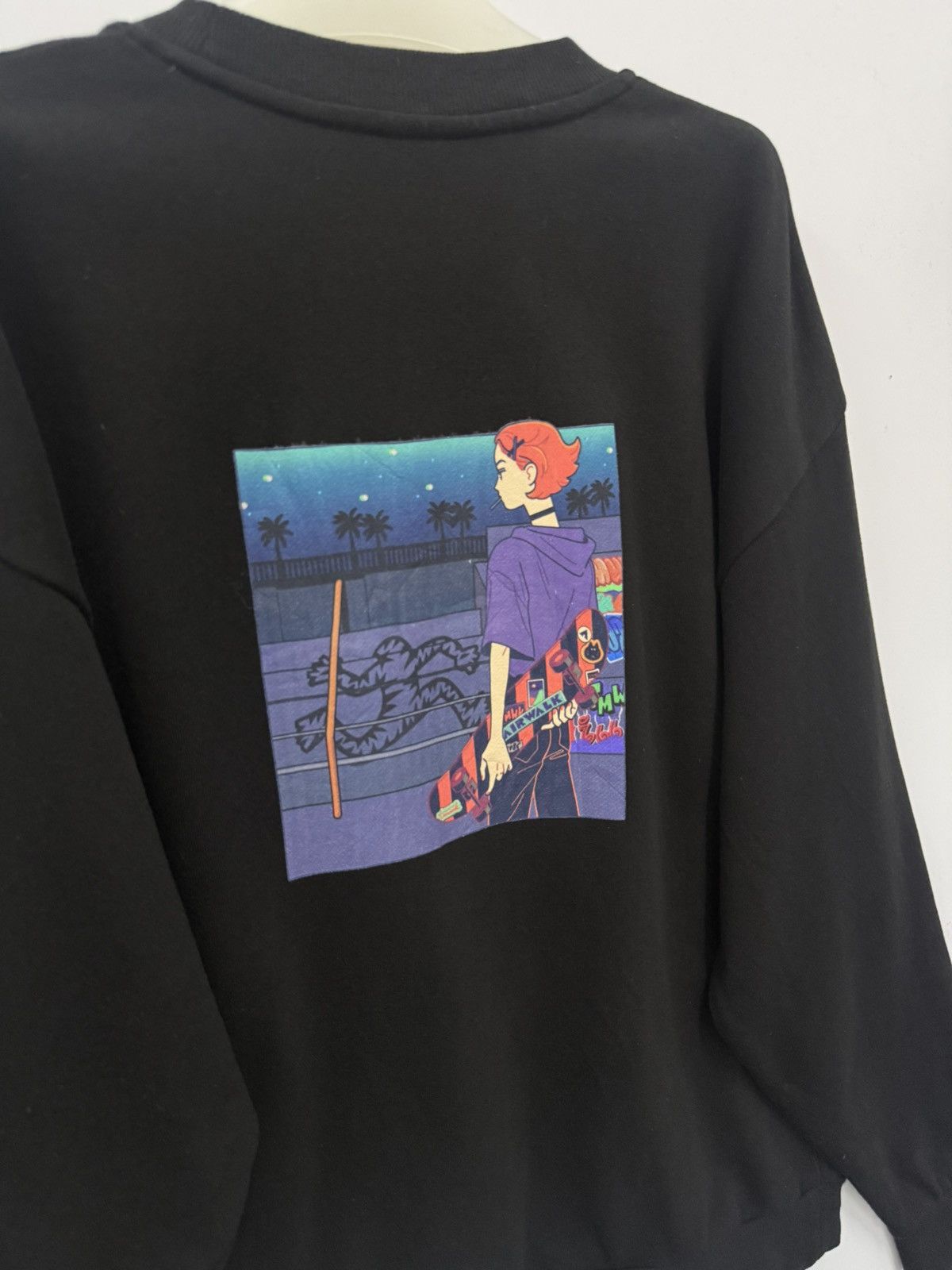 Airwalk 🔥 Airwalk TMWK Skateboard Art Graphic Backhit Sweatshirt -M Size US M / EU 48-50 / 2 - 1 Thumbnail