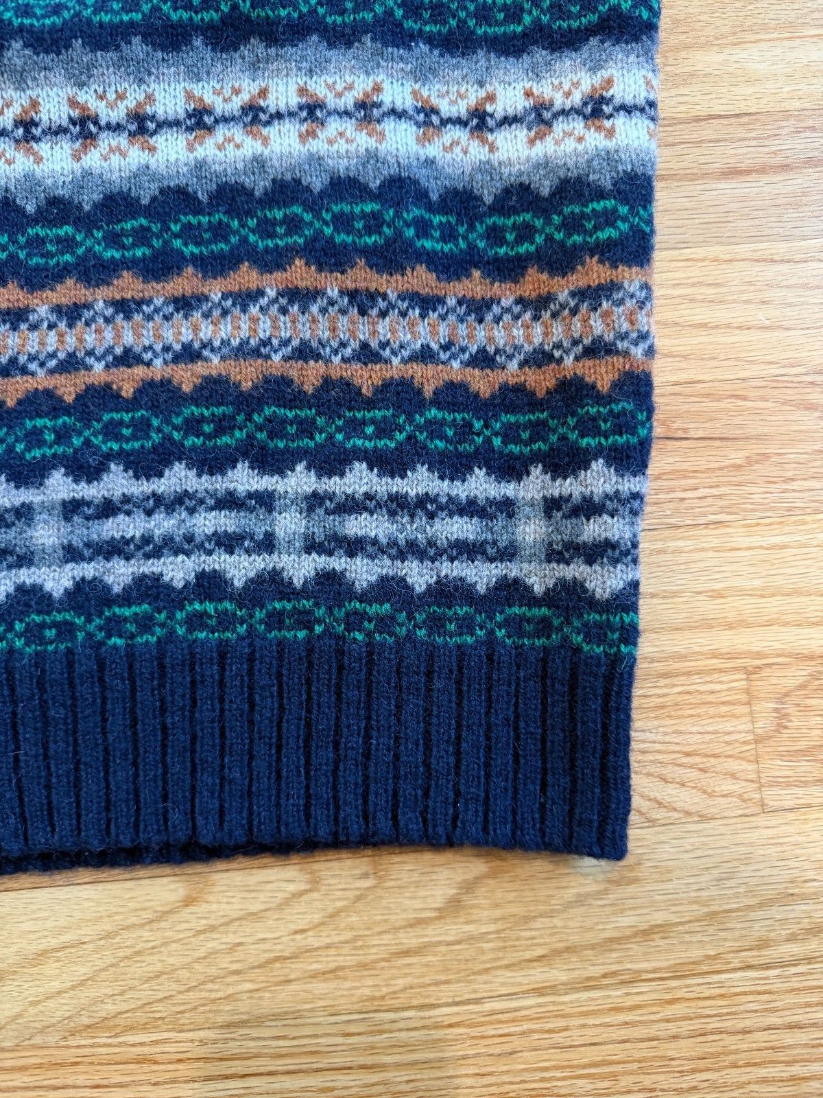 Beams Plus Beams Plus x Gim Unionmade Fair Isle Wool Sweater Vest Size US S / EU 44-46 / 1 - 8 Thumbnail